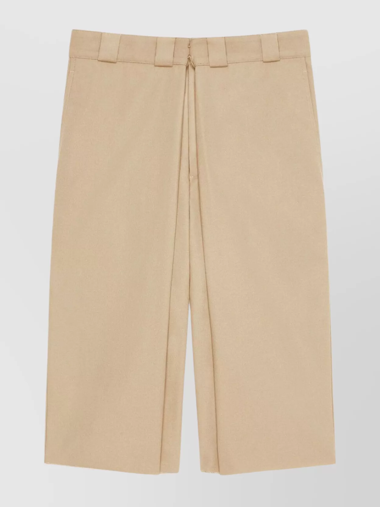 Shop Givenchy Wide Leg Bermuda Shorts With Adjustable Waist