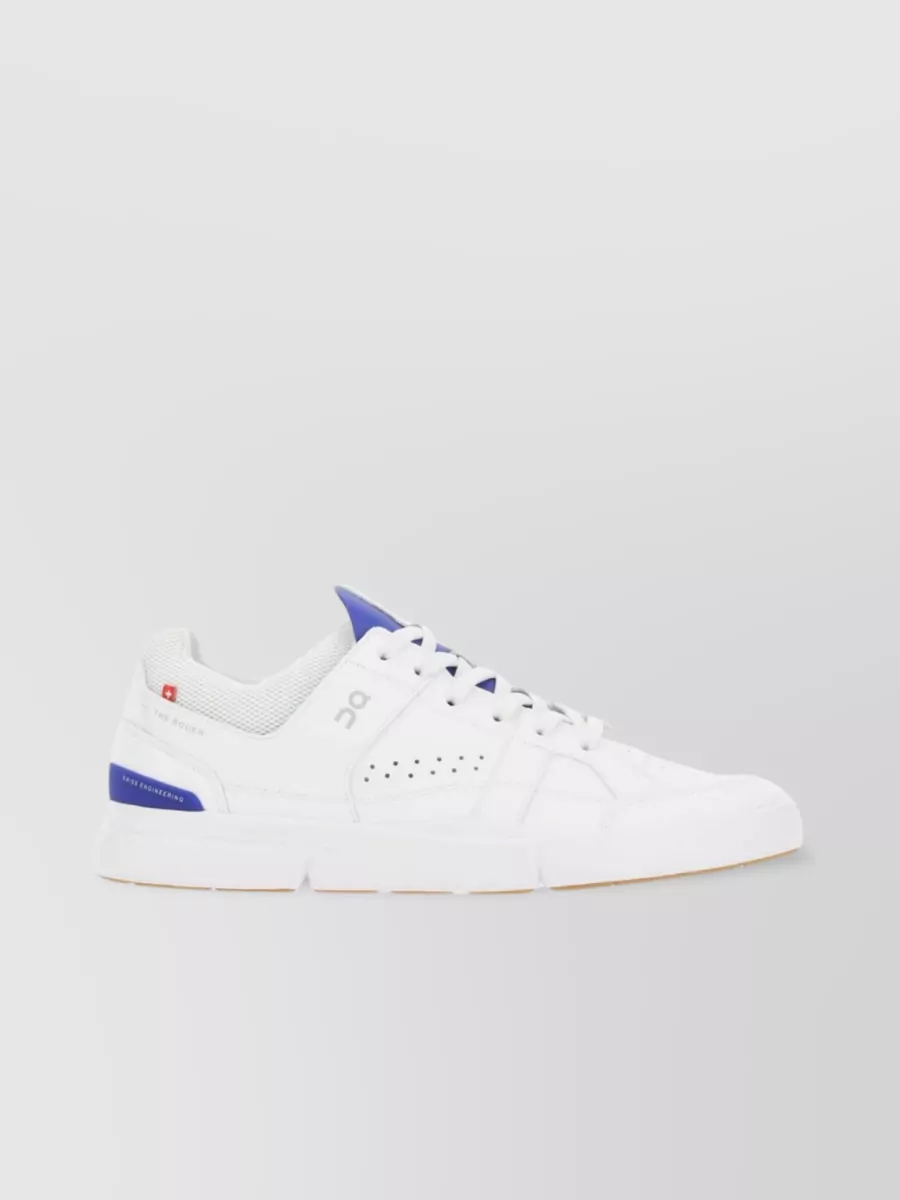 Shop On Running Synthetic And Fabric Roger Clubhouse Sneakers In White