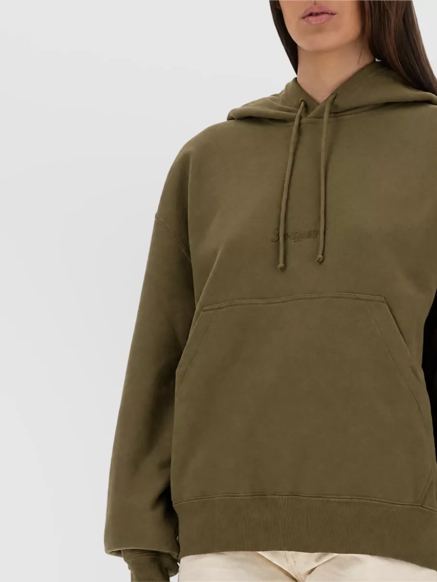 Saint Laurent Cotton Logo-Print Sweatshirt