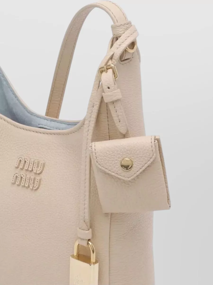 Miu Miu Na Leather Crossbody Bag