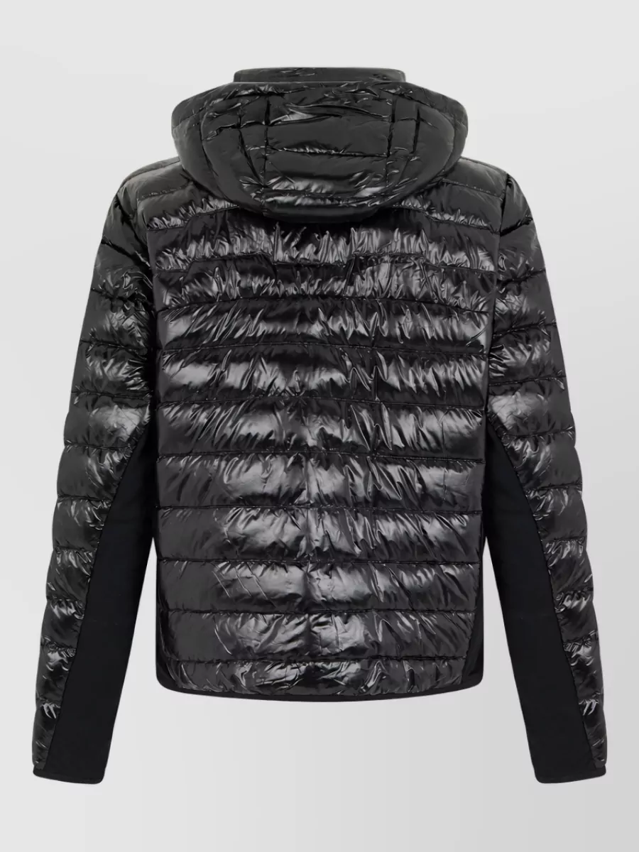 Boss Down Hooded Quilted Puffer Jacket