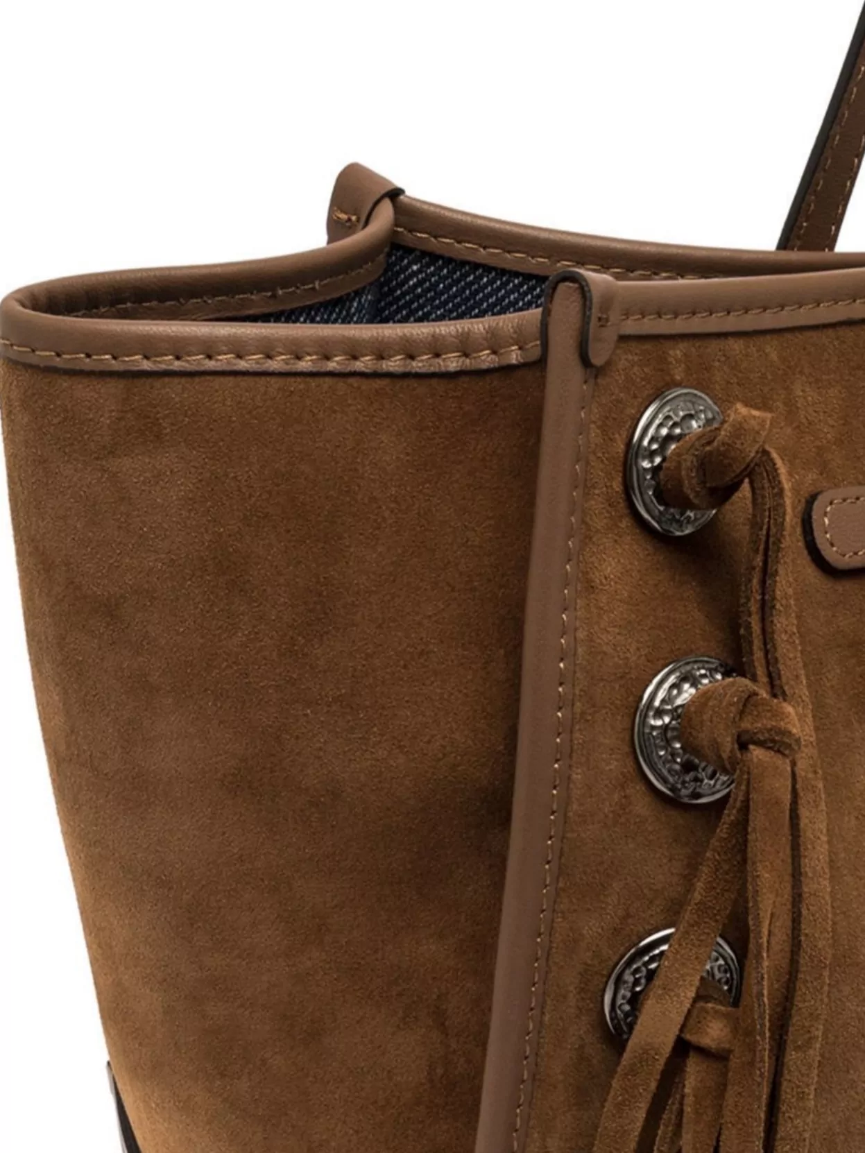 Gianni Chiarini Marcella Tote Bag Fringe Detailing