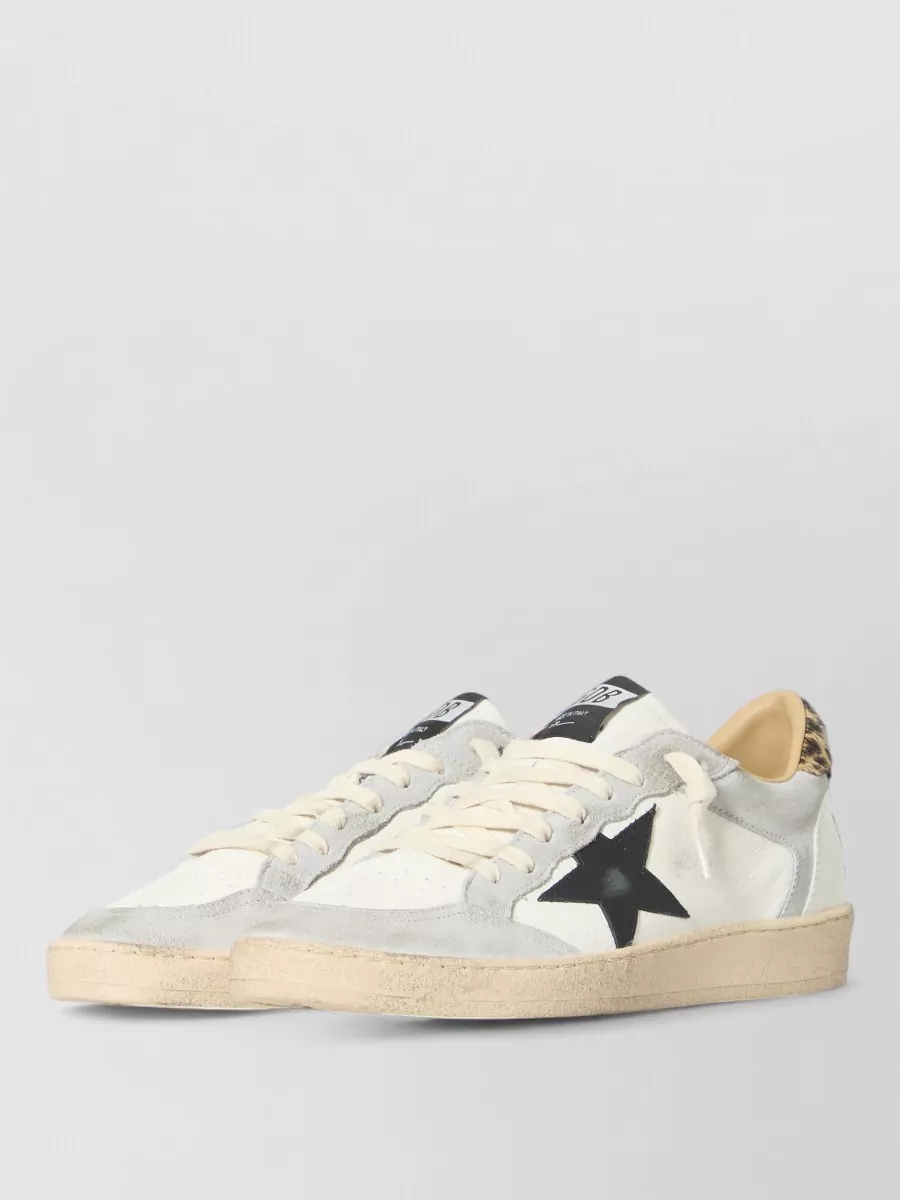 Golden Goose leather low-top sneakers