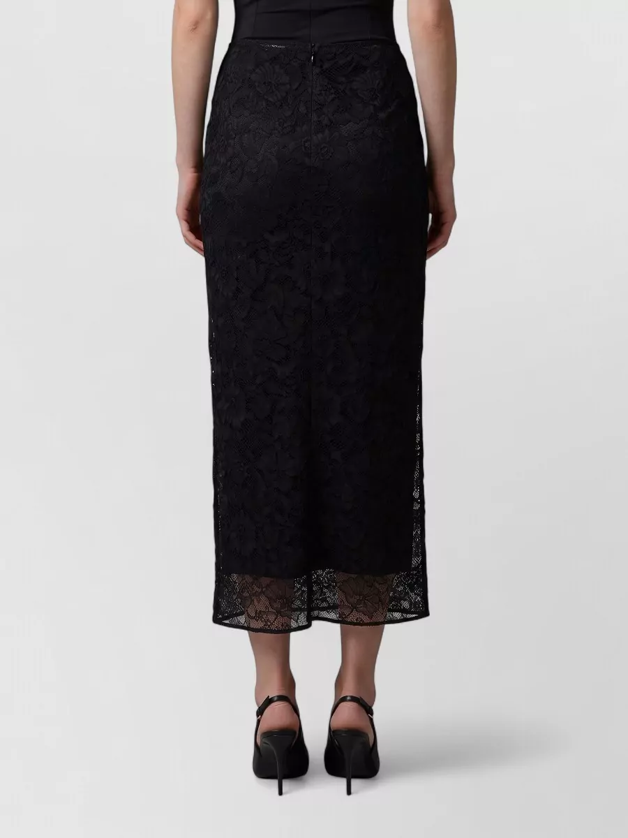 Dolce&Gabbana Lace High-Rise Midi Pencil Skirt