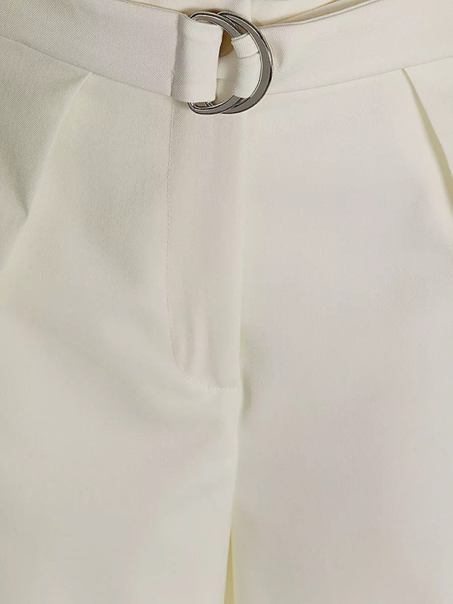 Erika Cavallini Wool Wide-Leg Trousers