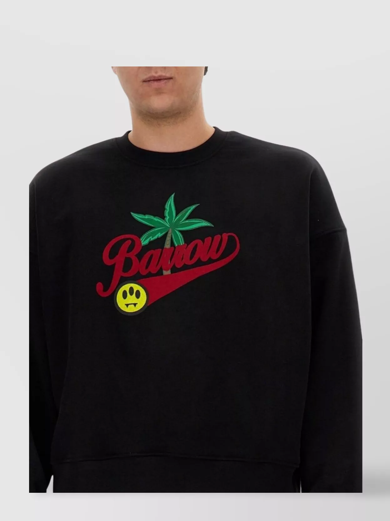Barrow Logo Crew Neck Sweatshirt