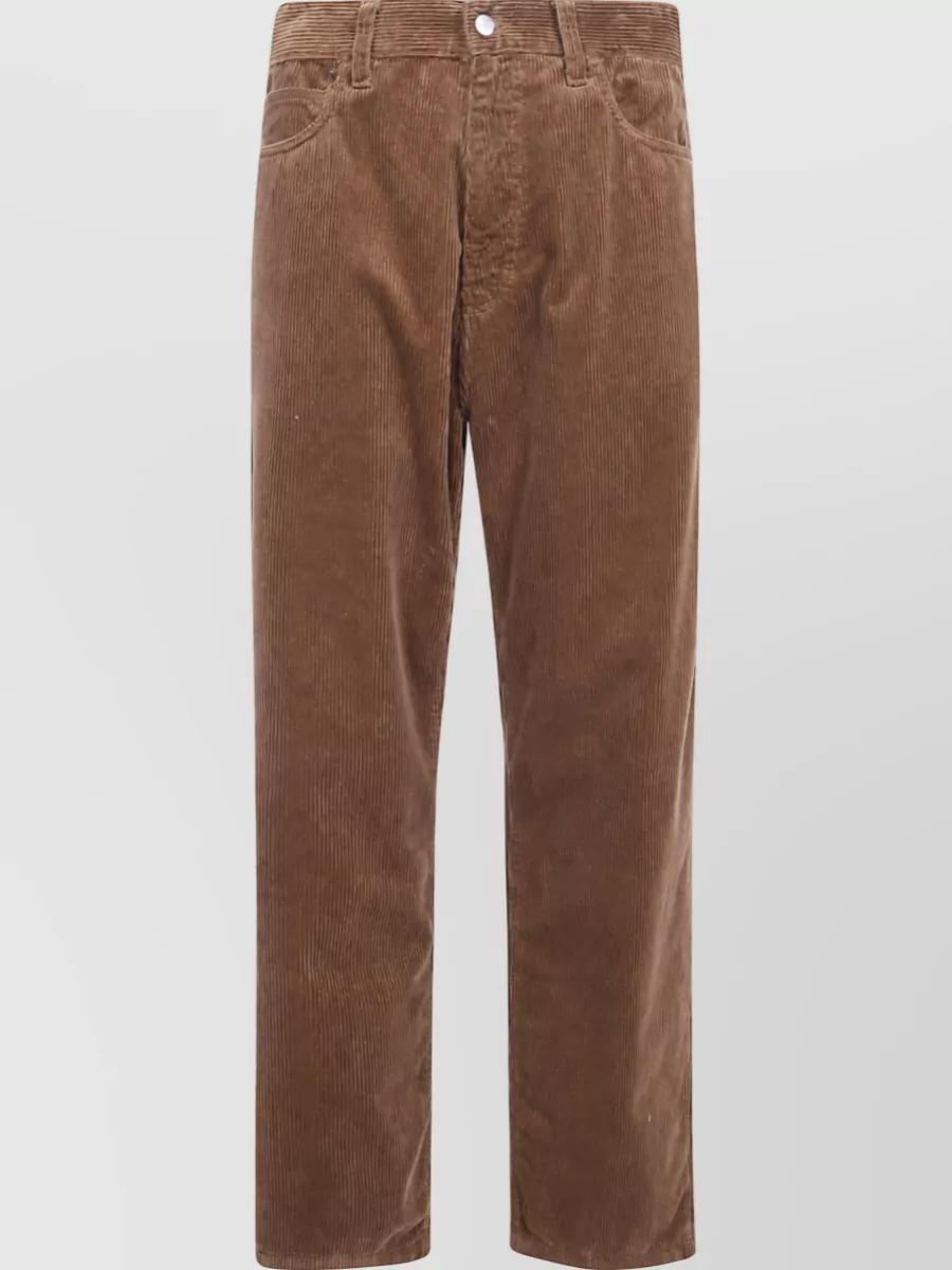Carhartt Wip Corduroy Straight-Leg Trousers