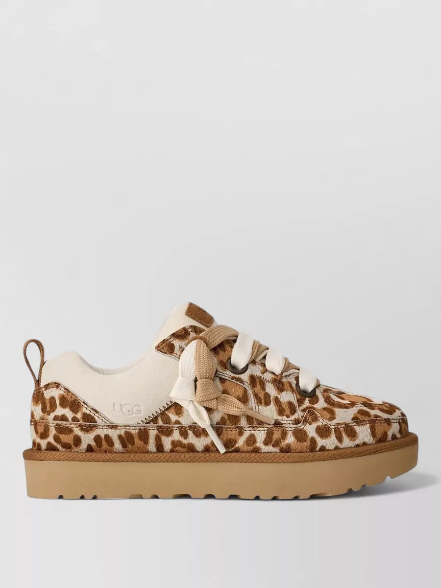 Ugg Leather Low-Top Sneakers