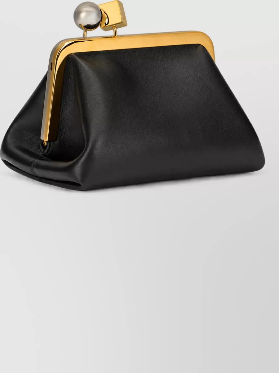 Jacquemus Le Rond Carré Lamb Leather Mini Bag