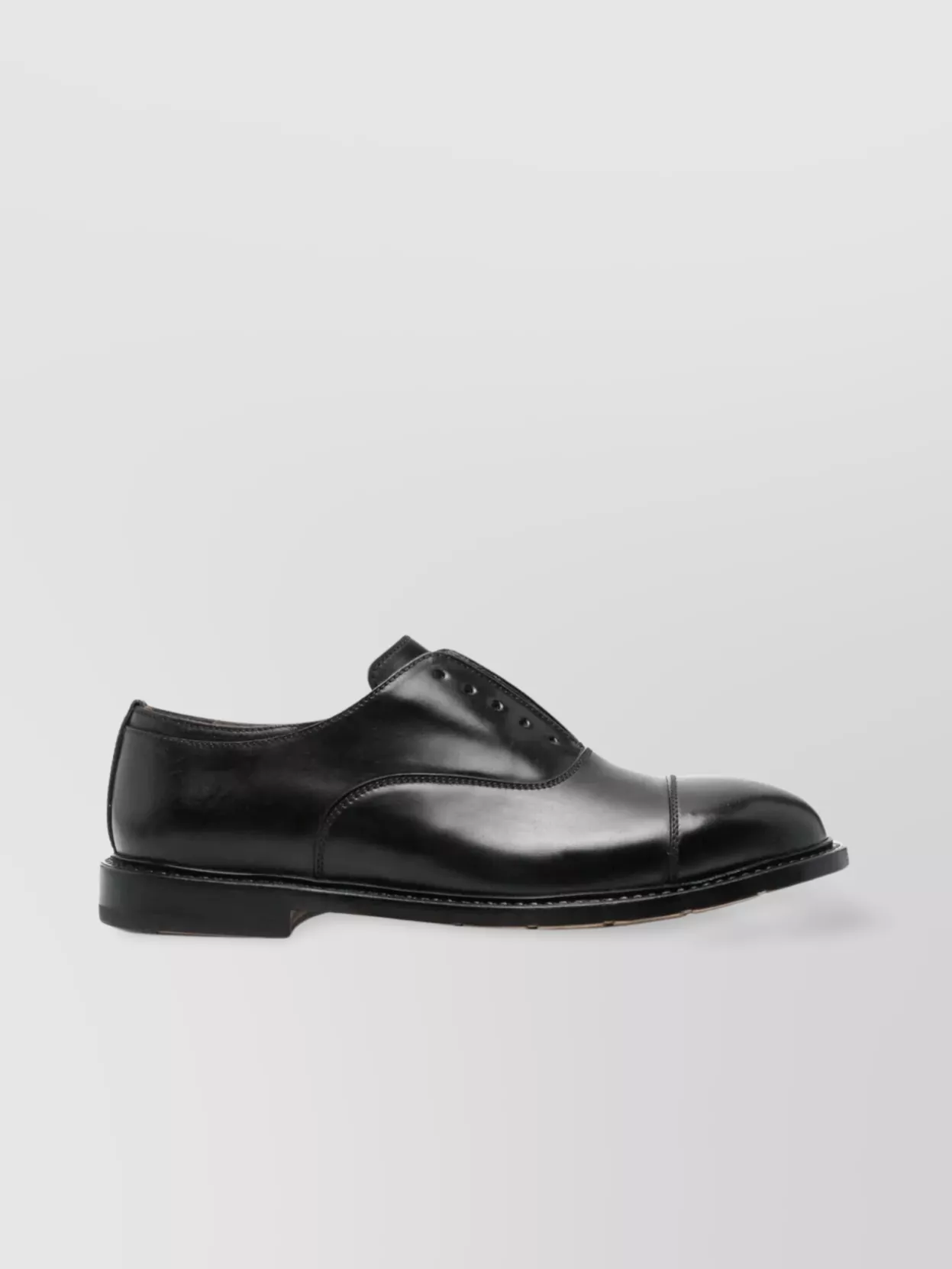 Premiata Callo Lace Up Leather Sole Round Toe