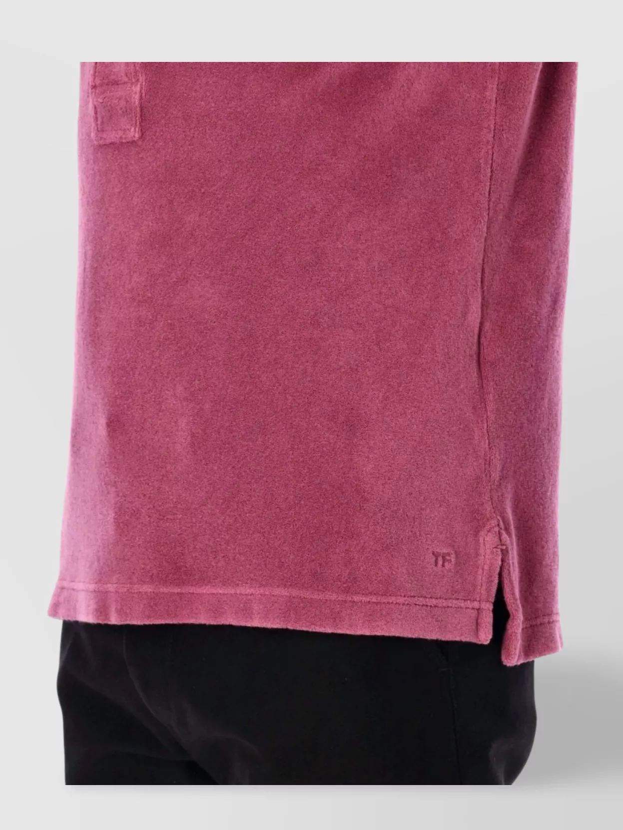 Shop Tom Ford Polo Shirt In Luxurious Terry Cloth