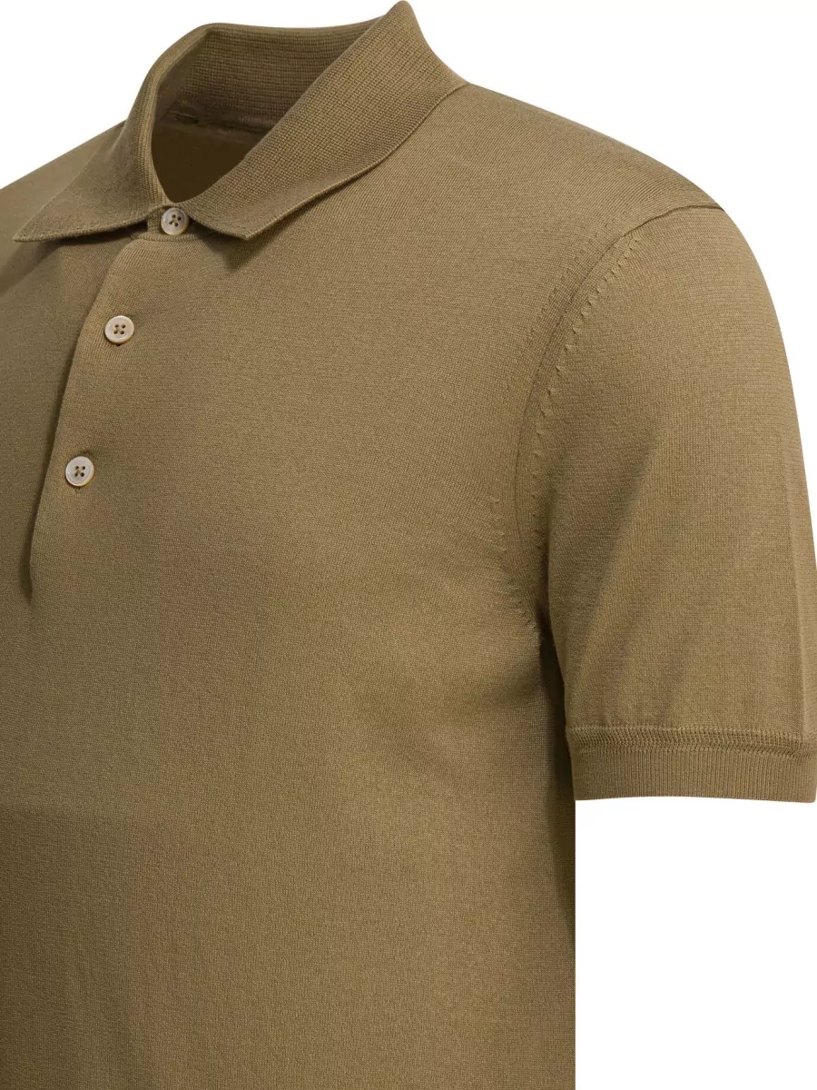Tom Ford Cotton Polo Shirt Knit Design
