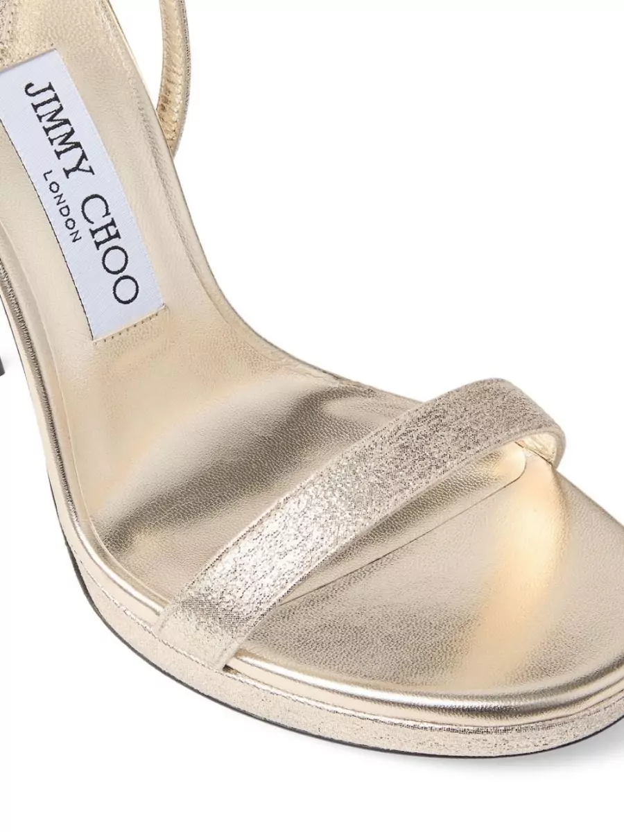 Jimmy Choo Leather Platform Sandals