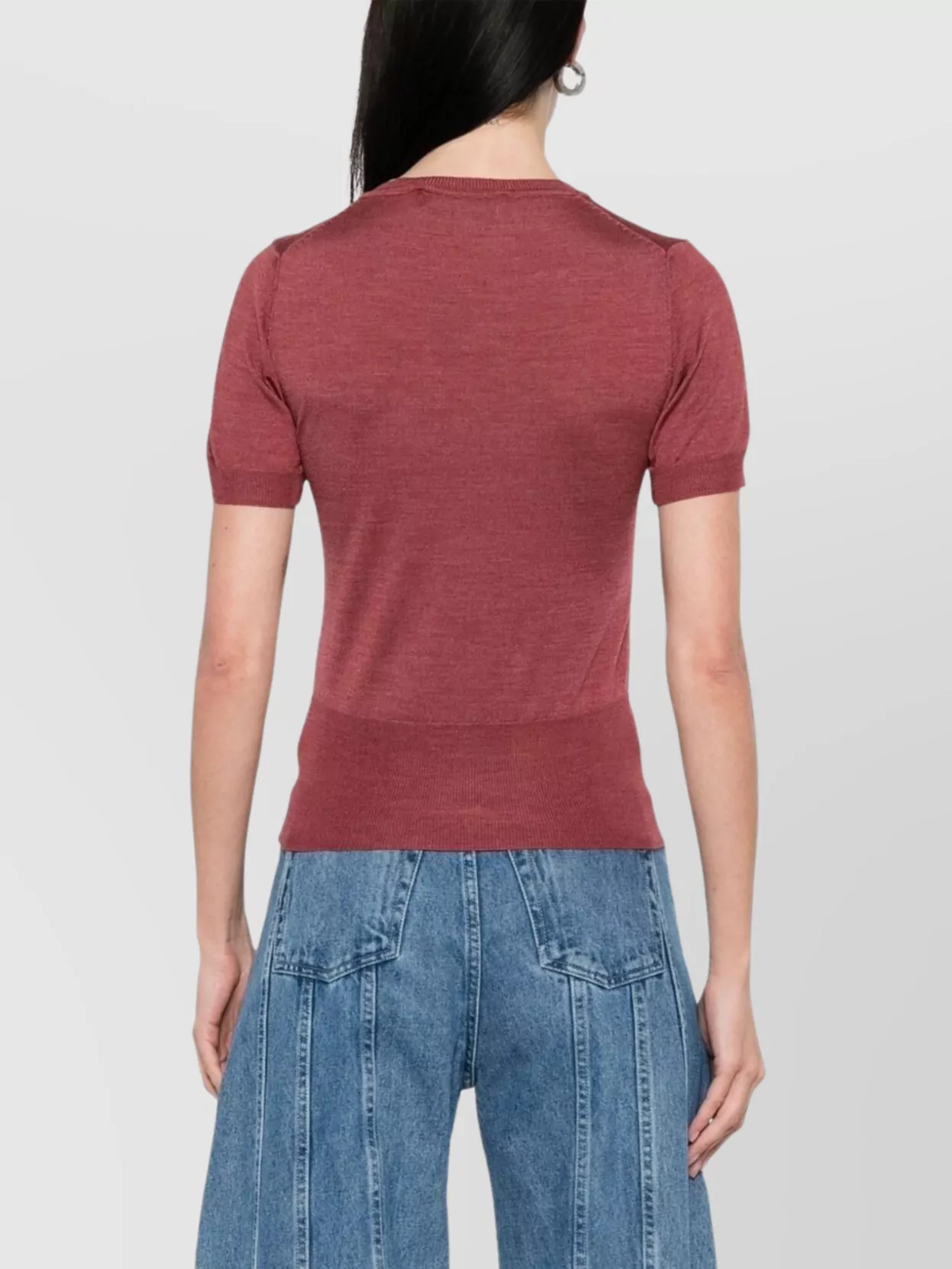 Vivienne Westwood Crew Neck Short Sleeves Ribbed Cuffs