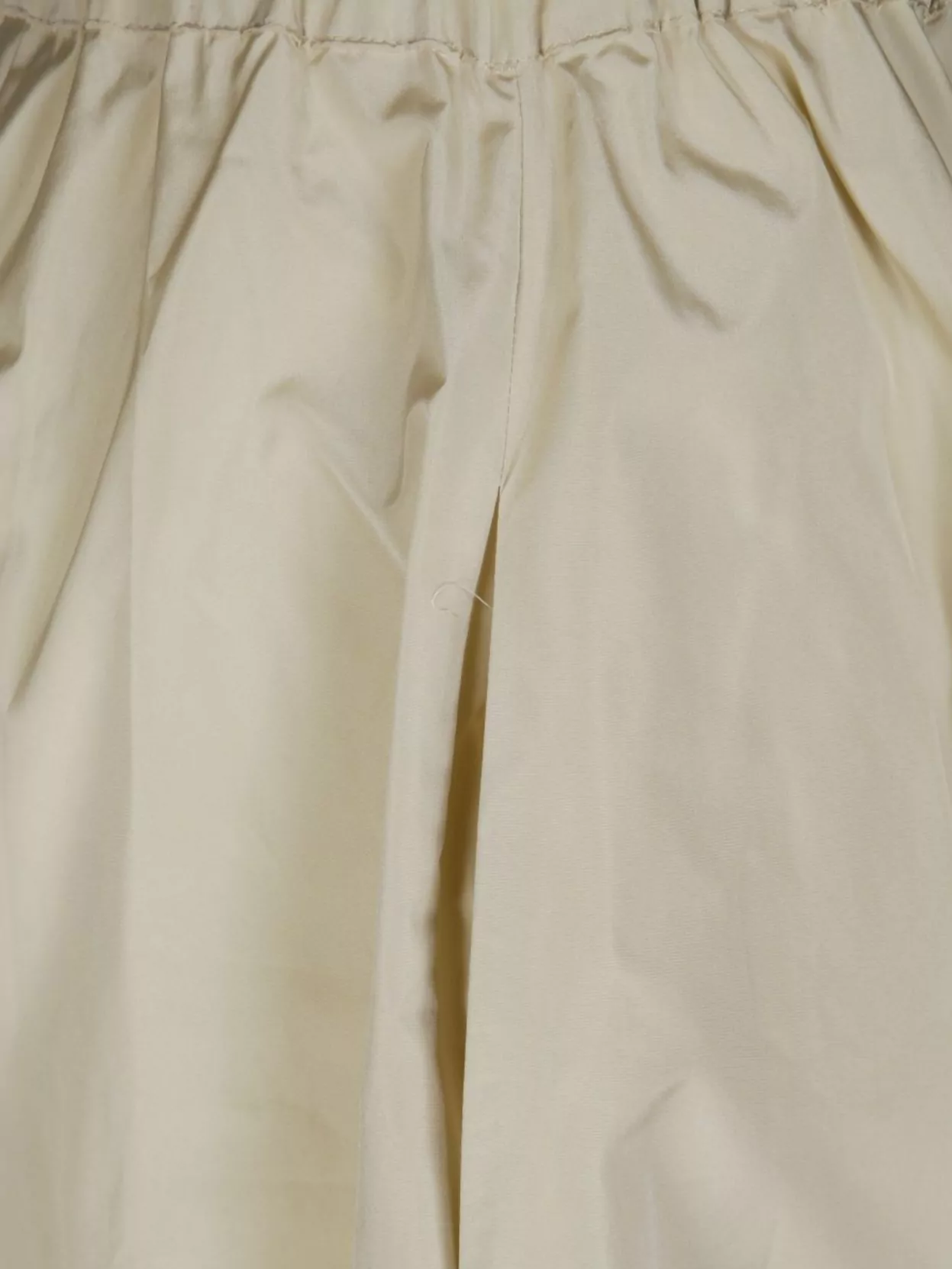 Parosh Waistband Elastic Full Length Gathered Detail