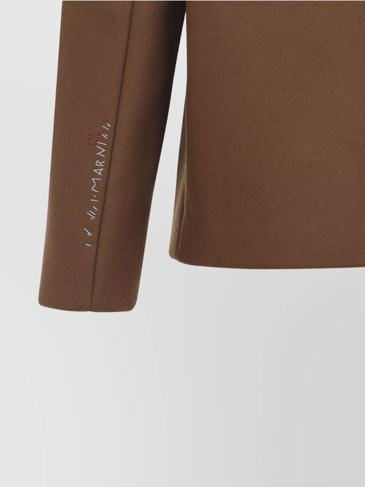 Marni Wool Felt Workwear Jacket Pockets