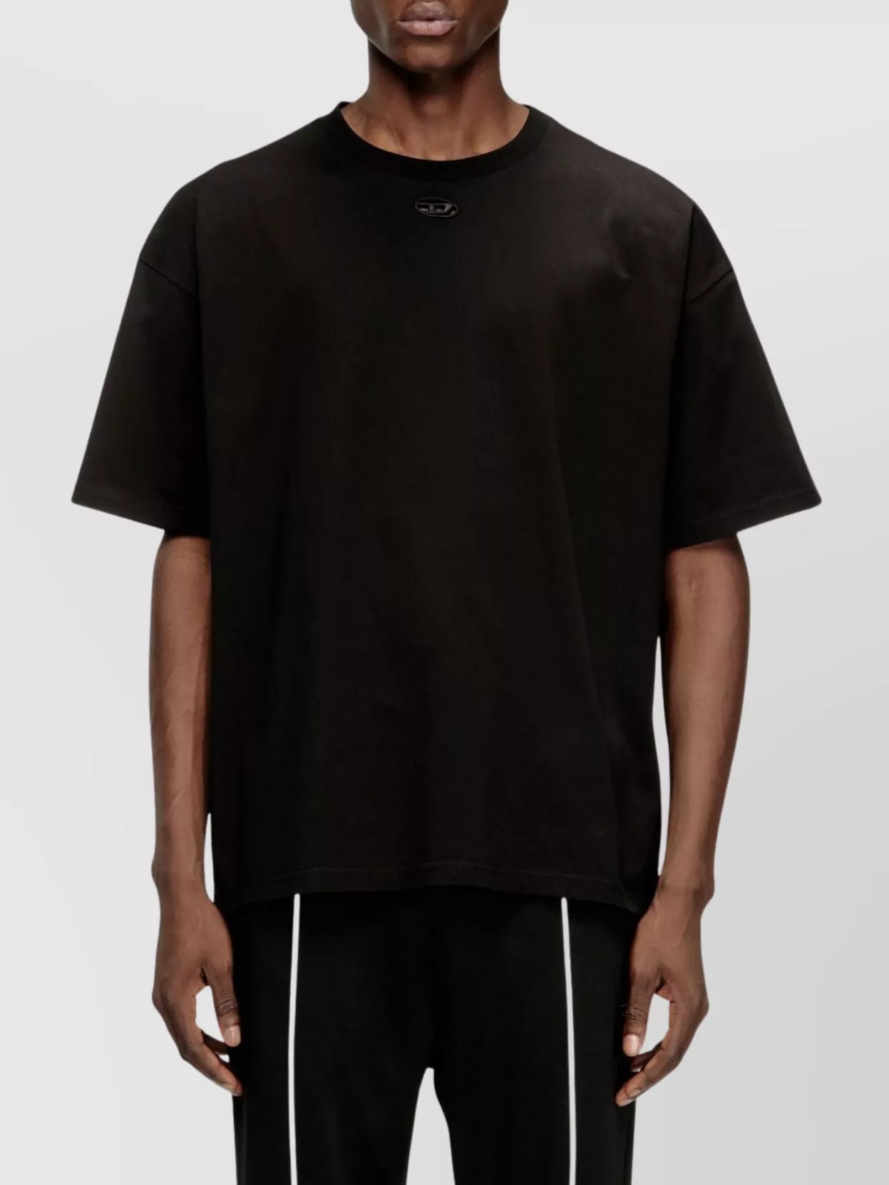 Diesel Crew Neck Short Sleeve Boxy T-Shirt