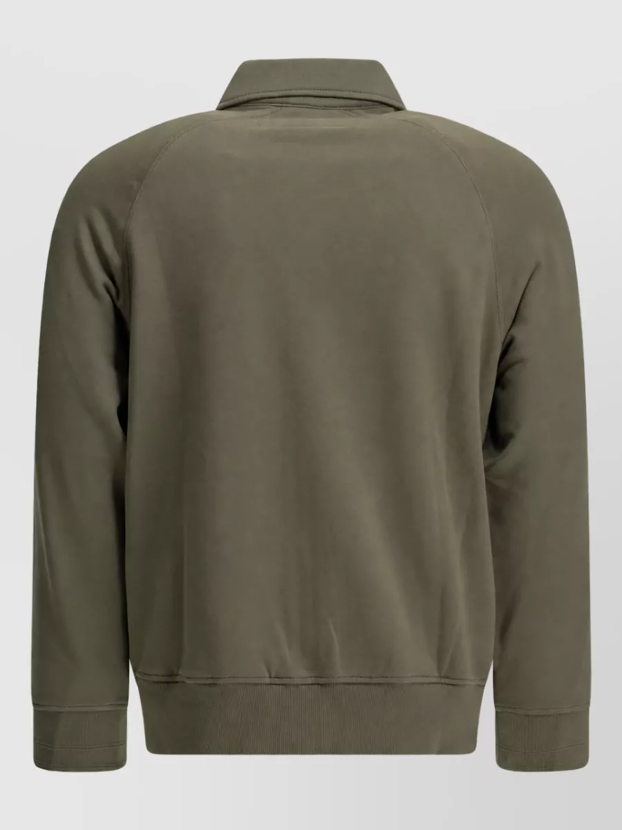 C.p. Company Cotton Zip Up Bomber Jacket