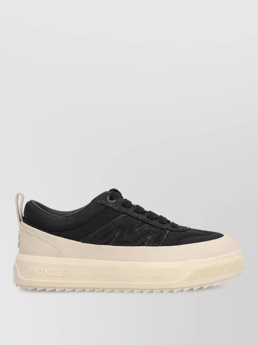 Moncler Leather Low-Top Sneakers