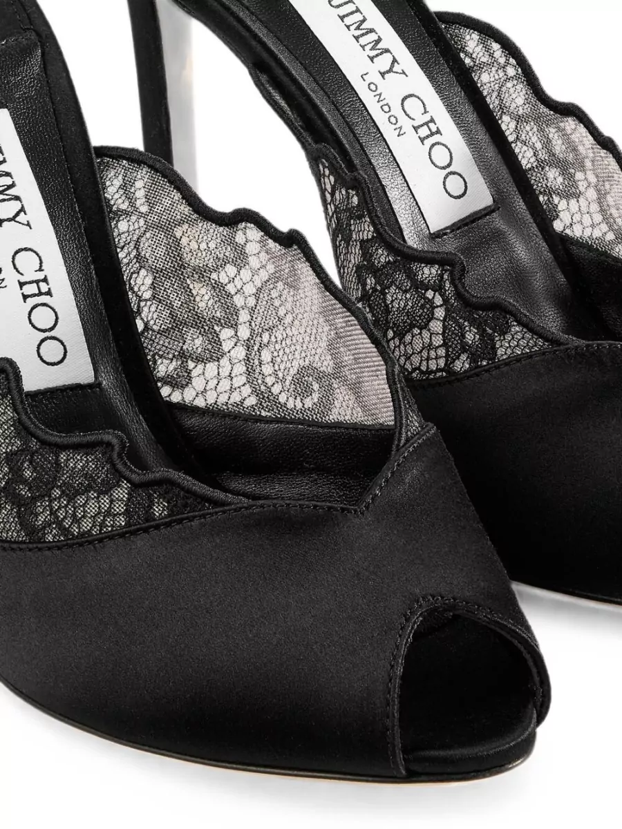 Jimmy Choo Lace Mules