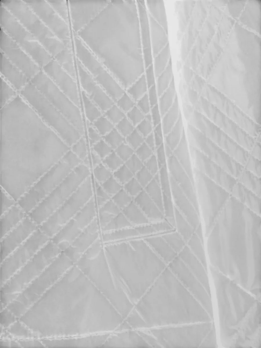 Burberry Nylon Cropped Quilted Single-Breasted Jacket
