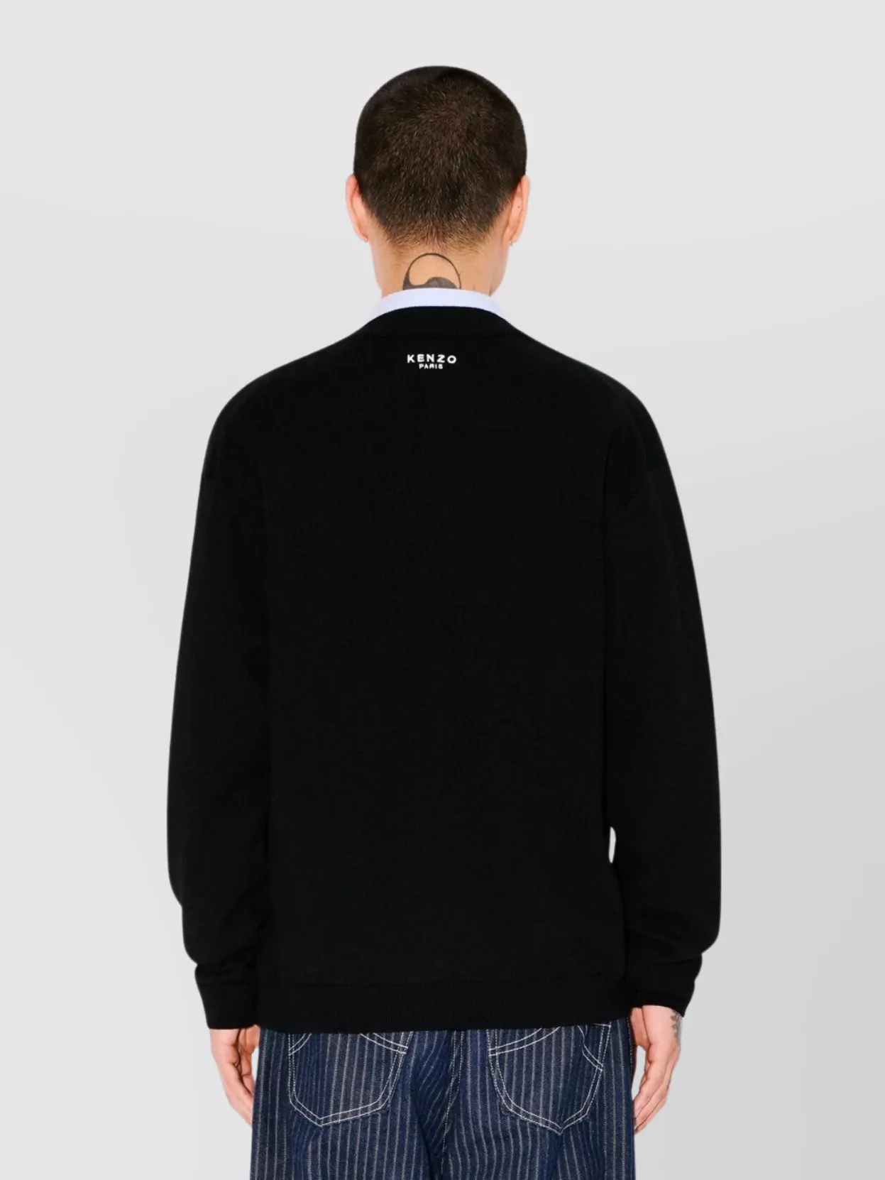 Kenzo Merino Wool Crew Neck Sweater