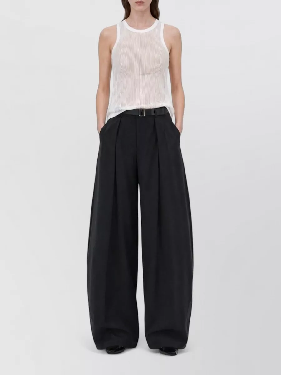 Sacai chiffon sleeveless top
