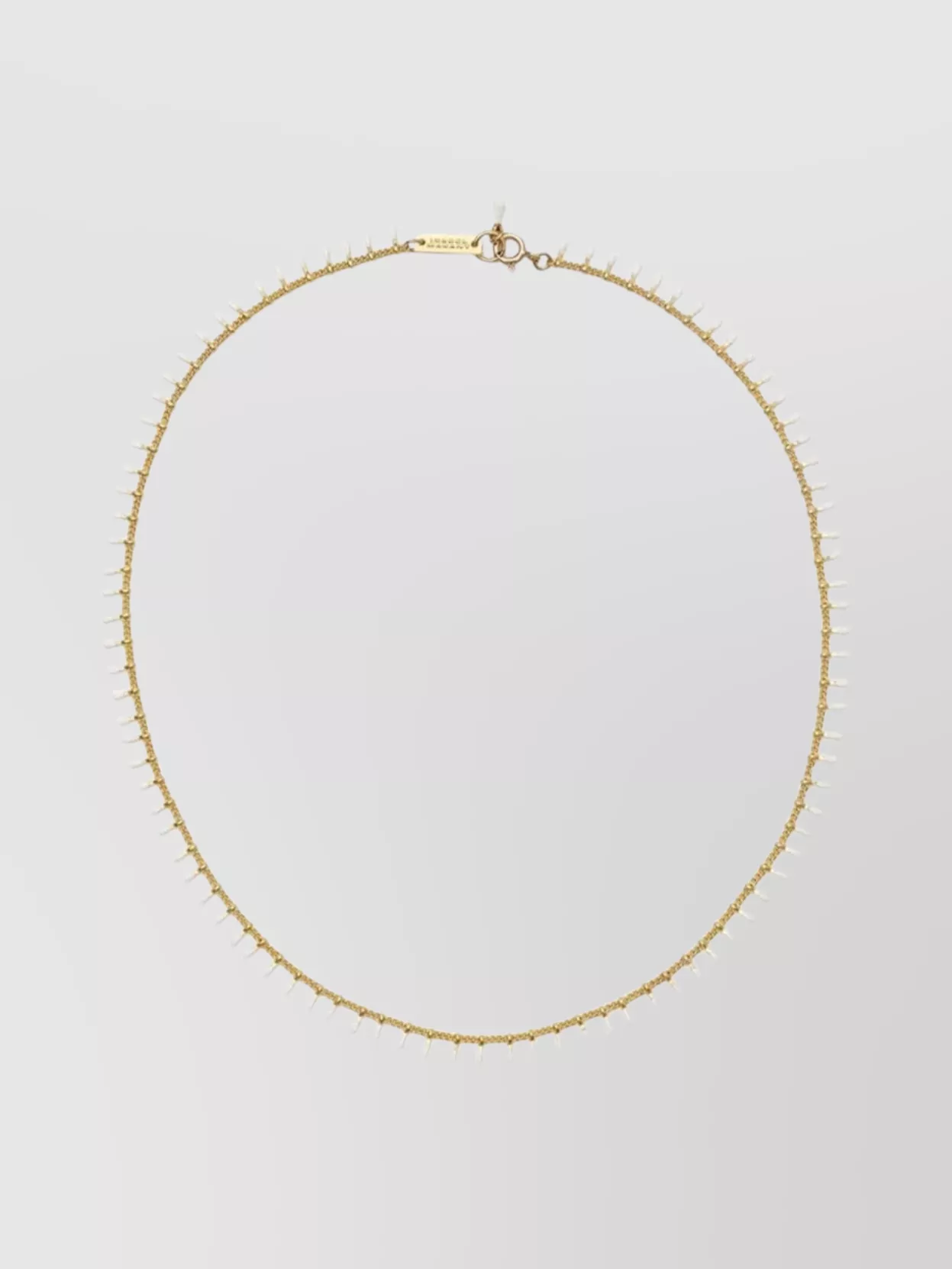 Isabel Marant Casablanca Charm Necklace In Gold