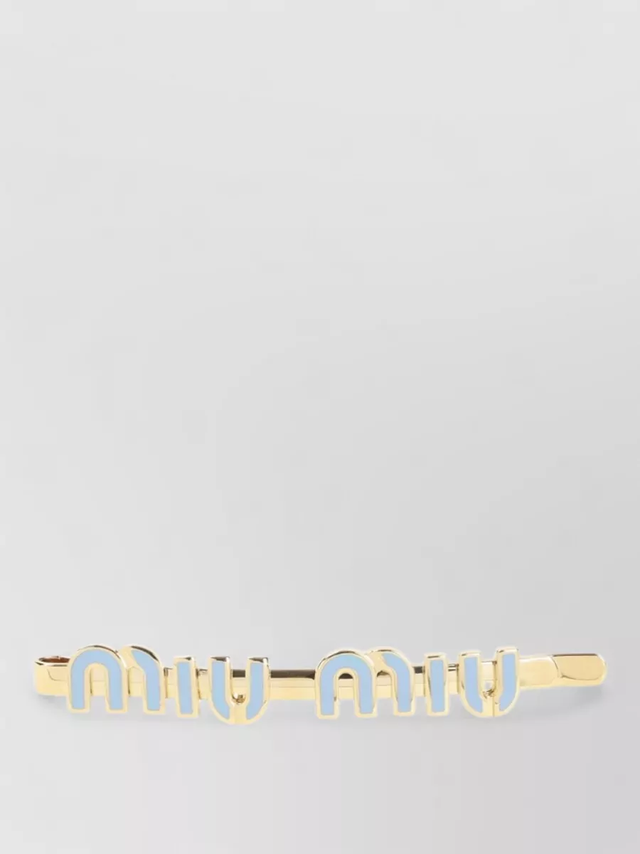 Miu Miu Brass Hair Clip