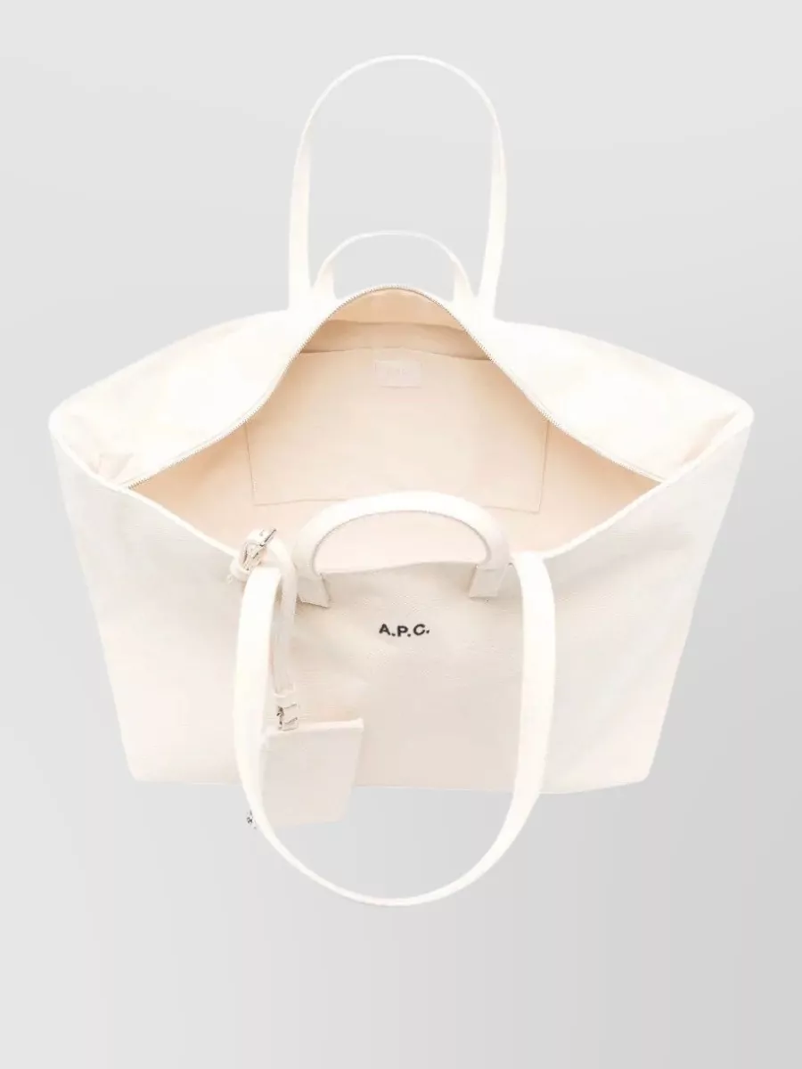 A.p.c. Drummer Large Cotton Tote Bag