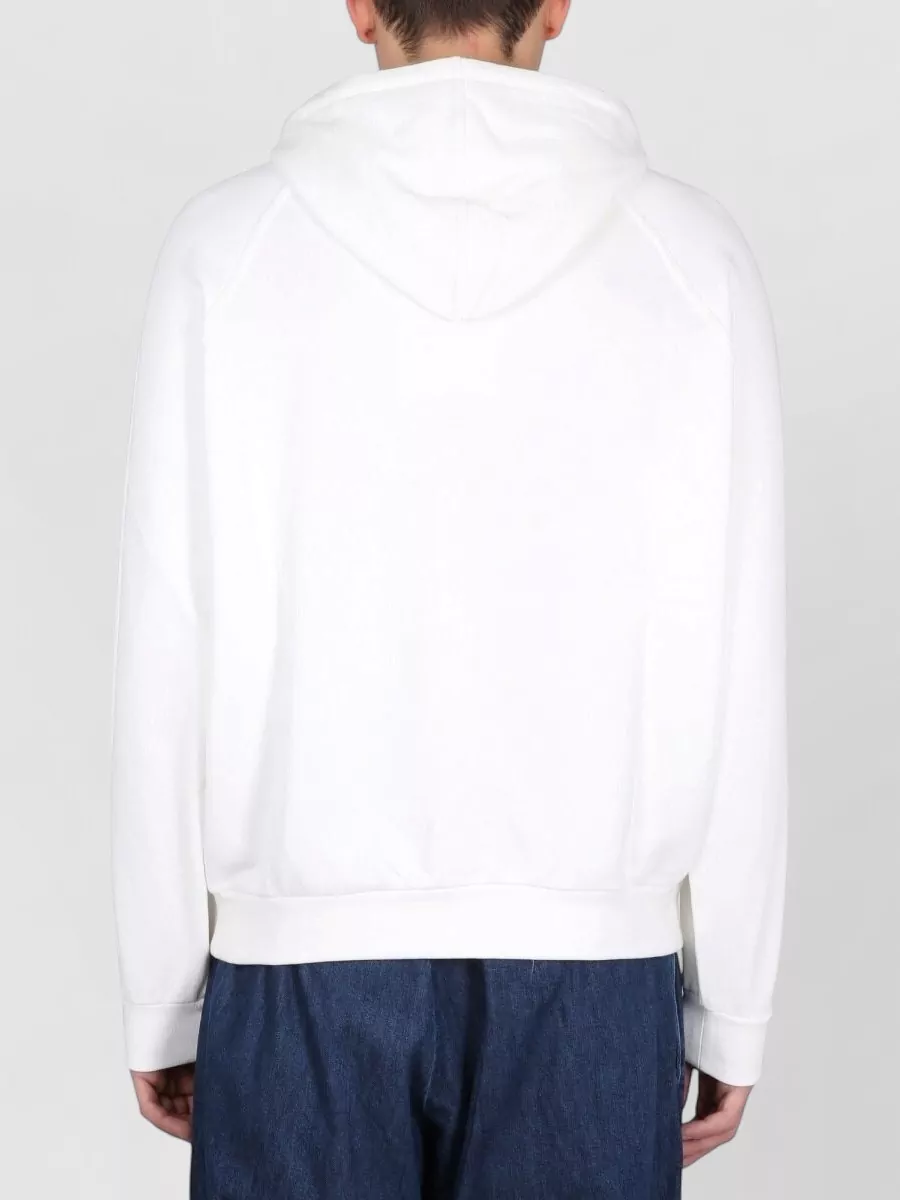 Sunnei Cotton Logo Embroidered Hoodie