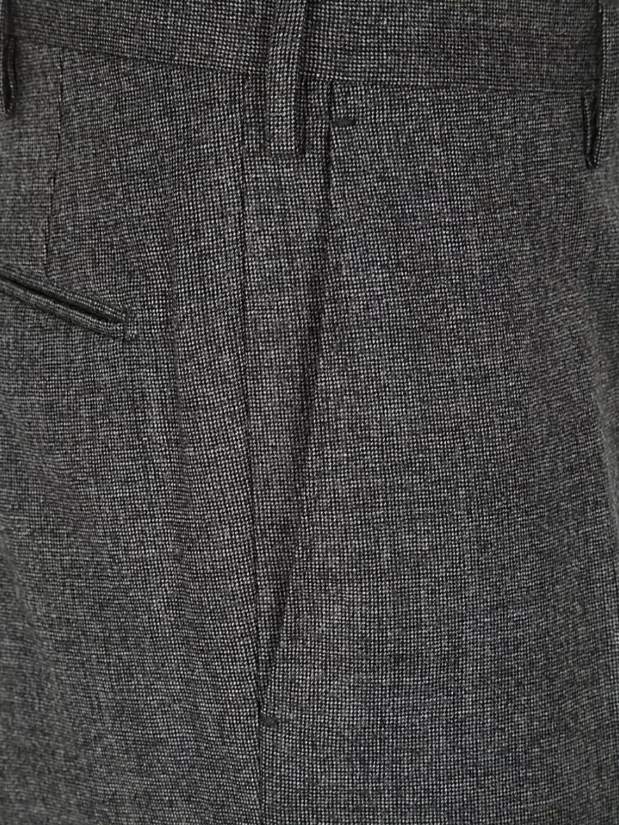 Incotex Virgin Wool Straight-Leg Trousers