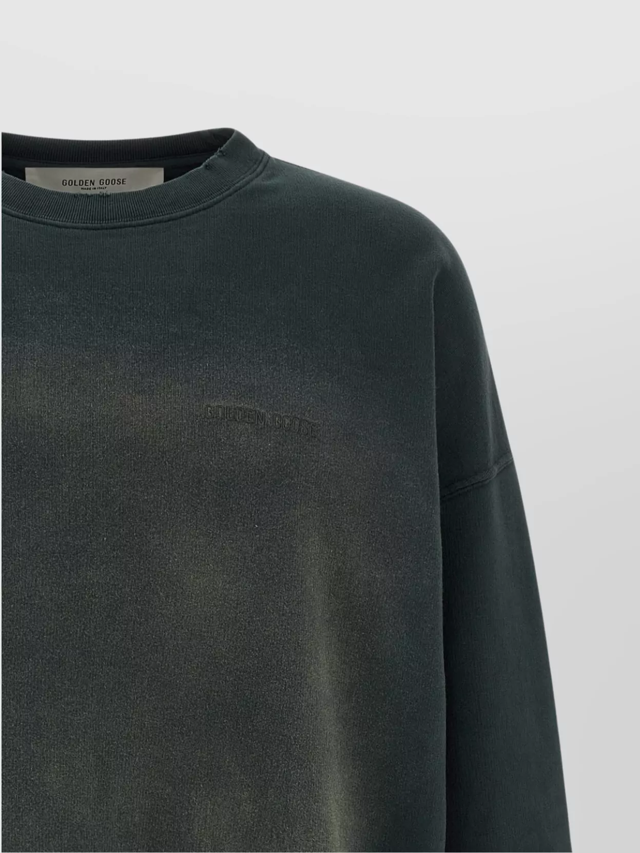 Golden Goose 'Martin' Sweatshirt Faded Effect