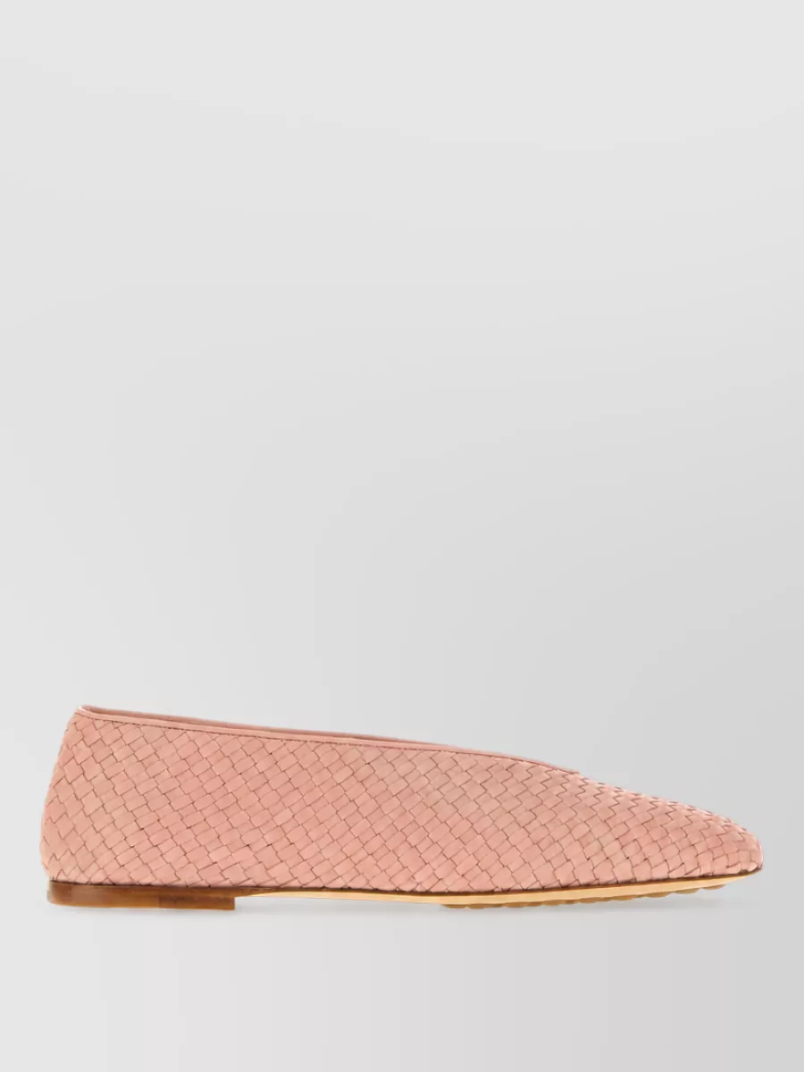 Bottega Veneta Leather Ballerina Shoes