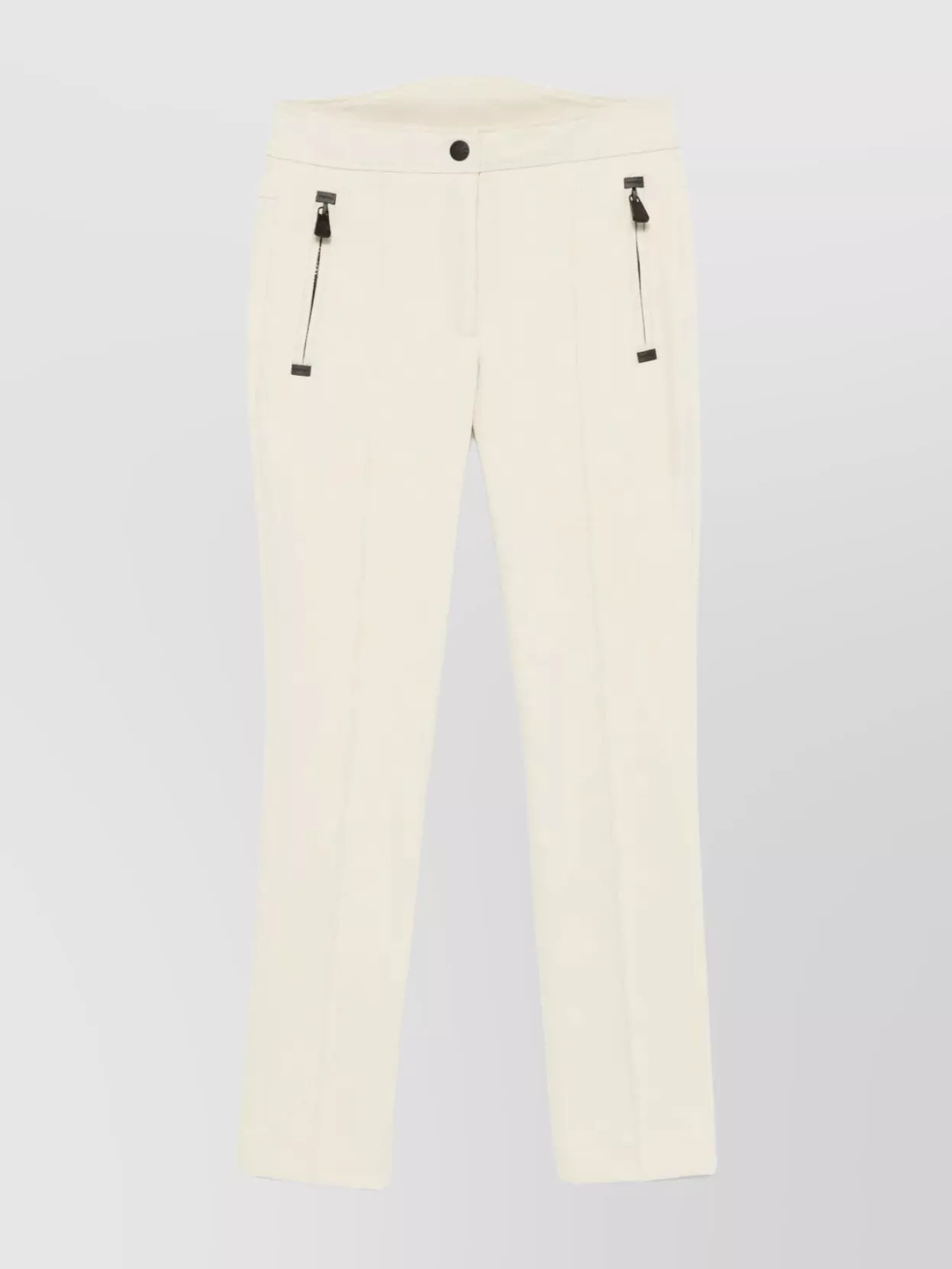 Moncler Grenoble Stretch Twill Trousers Clothing In White