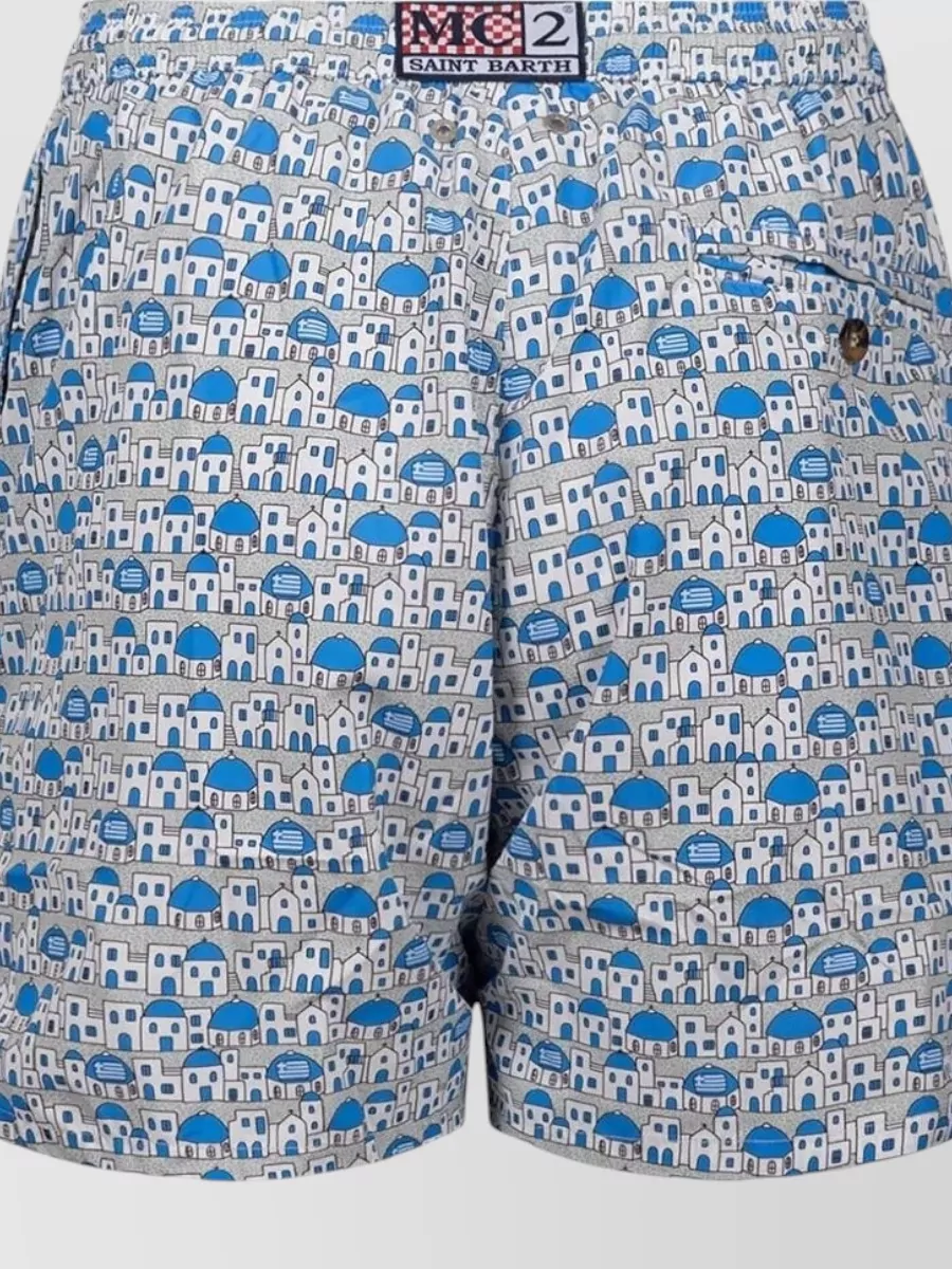 Mc2 Saint Barth Printed Swim Shorts