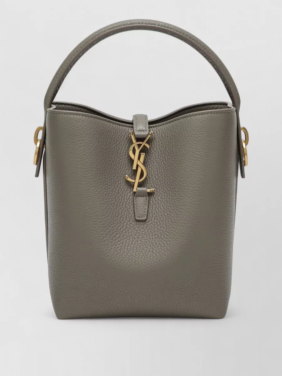 Saint Laurent le 37 calf leather bucket bag
