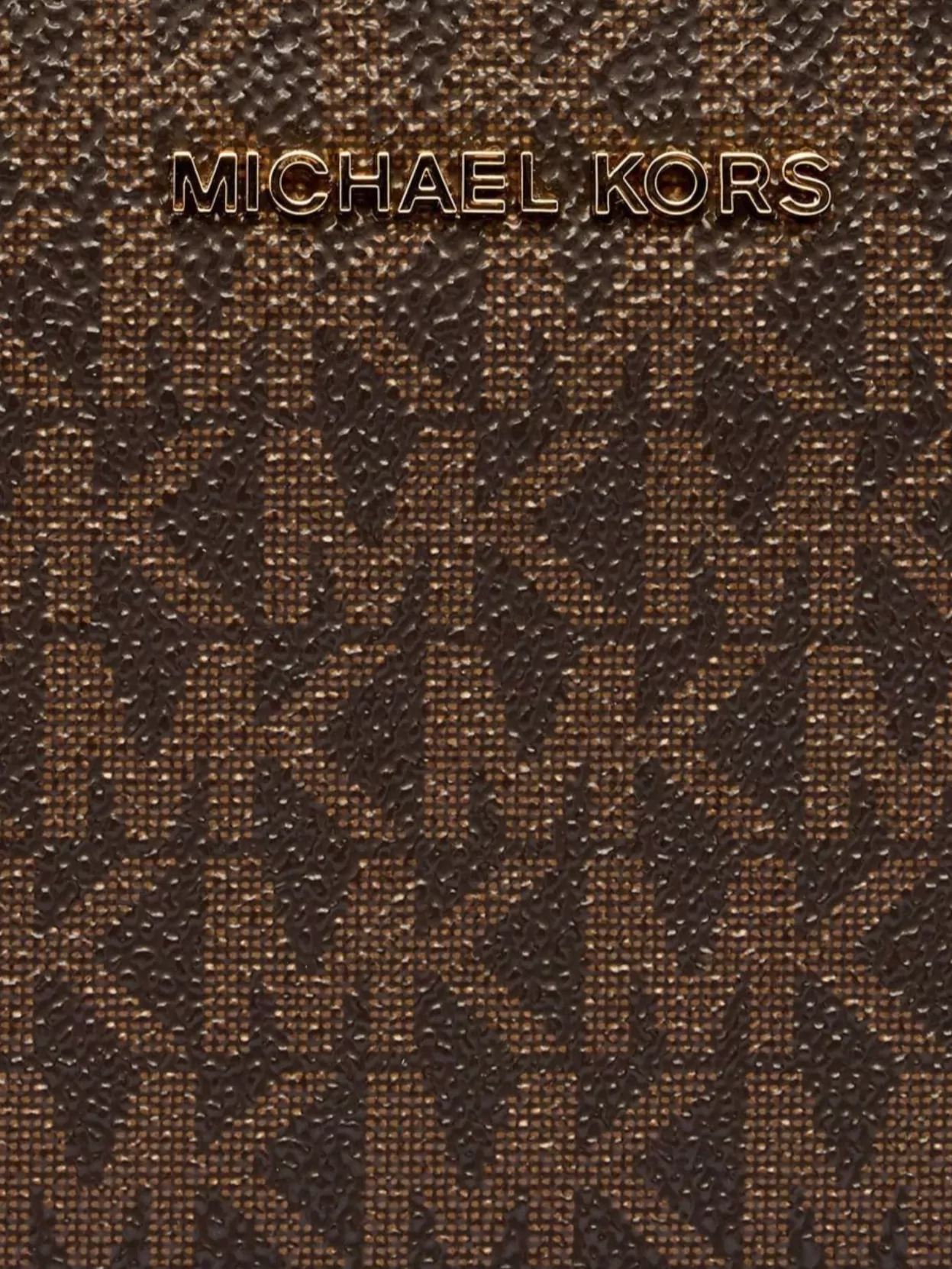 Michael Kors Wallet With Gold-Tone Hardware And Slim Design