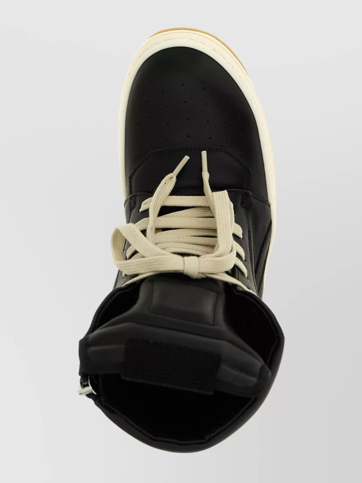 Rick Owens Geobasket High-Top Sneakers Contrast Sole