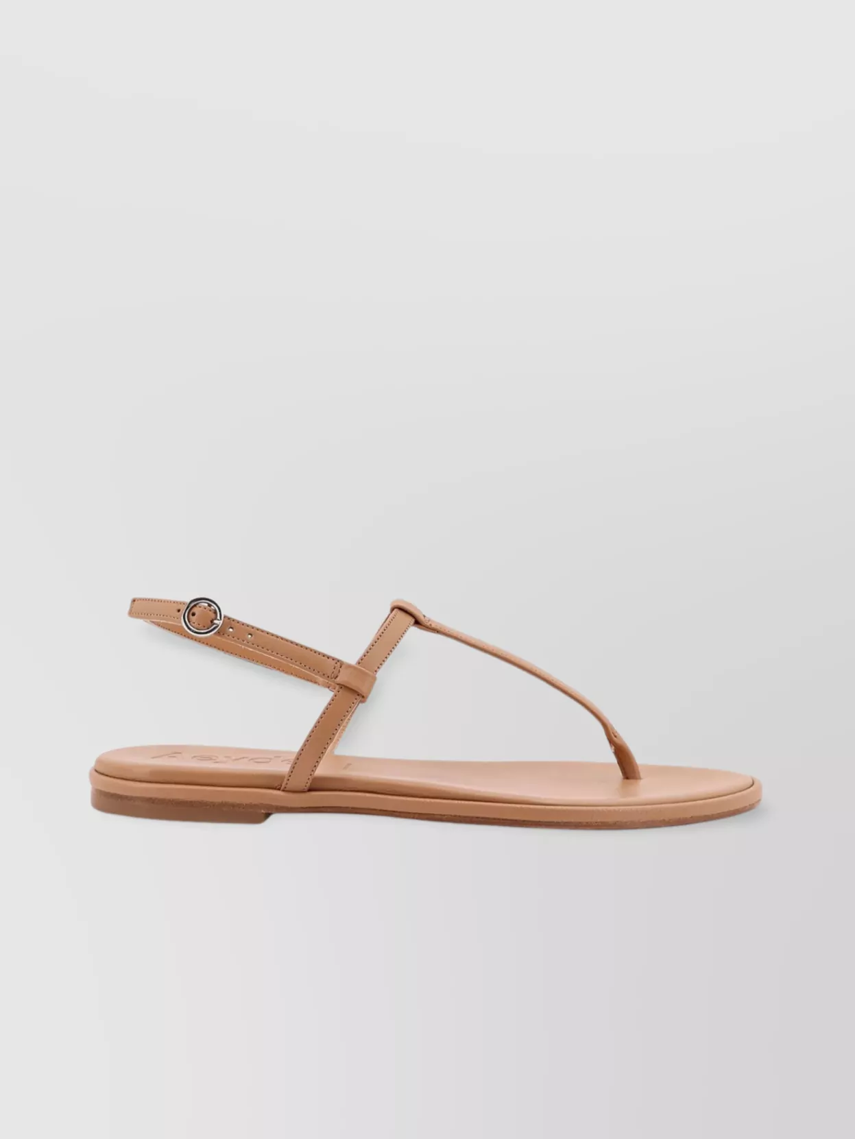Aeyde Thong Sandals With Leather Sole And Upper