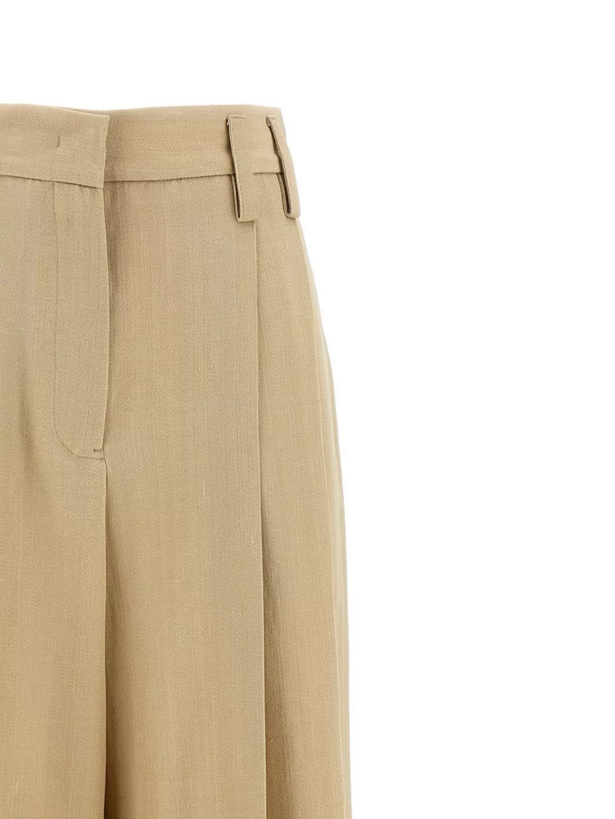 Shop Jil Sander High Waist Wide Leg Trousers
