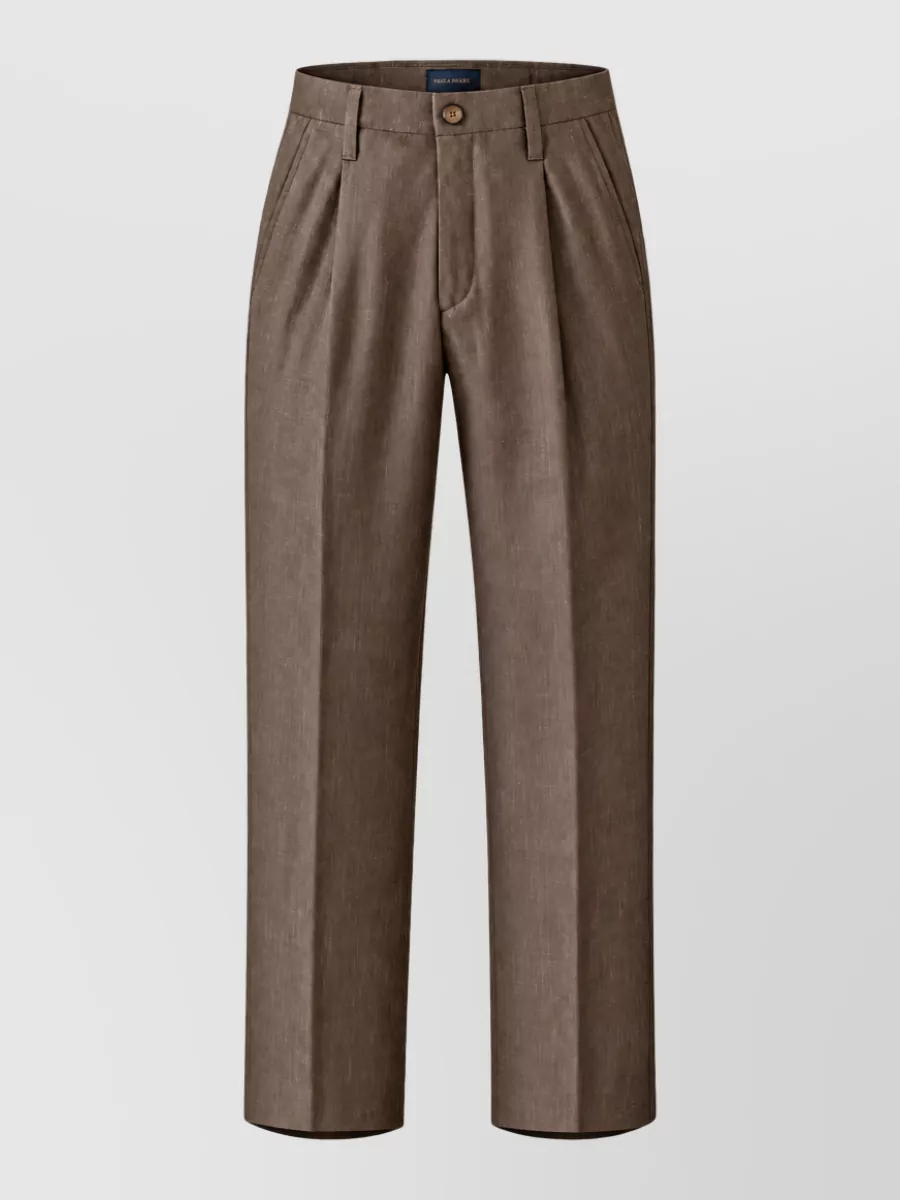 Paul & Shark straight-leg trousers