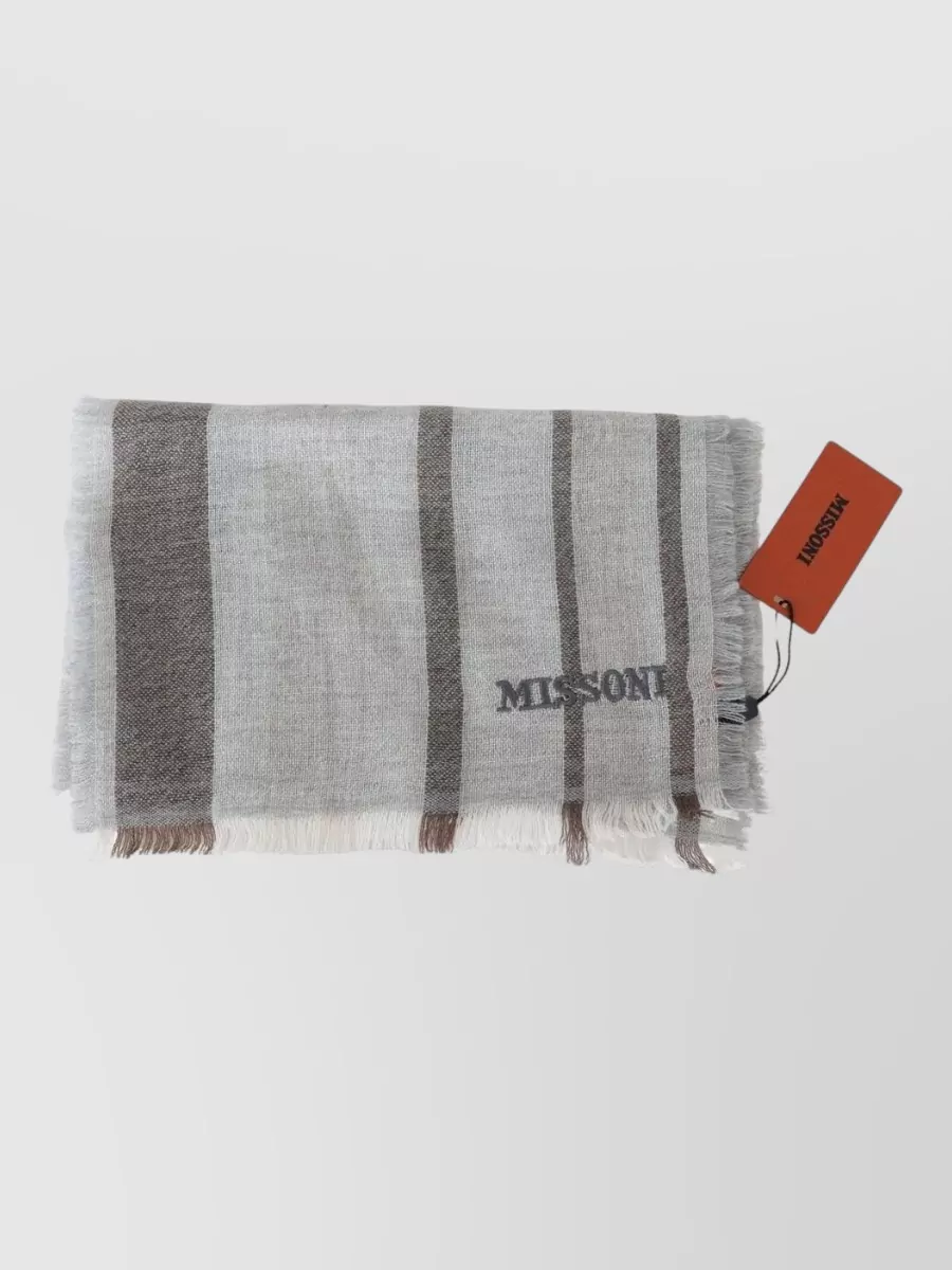Missoni Striped Wool Scarf