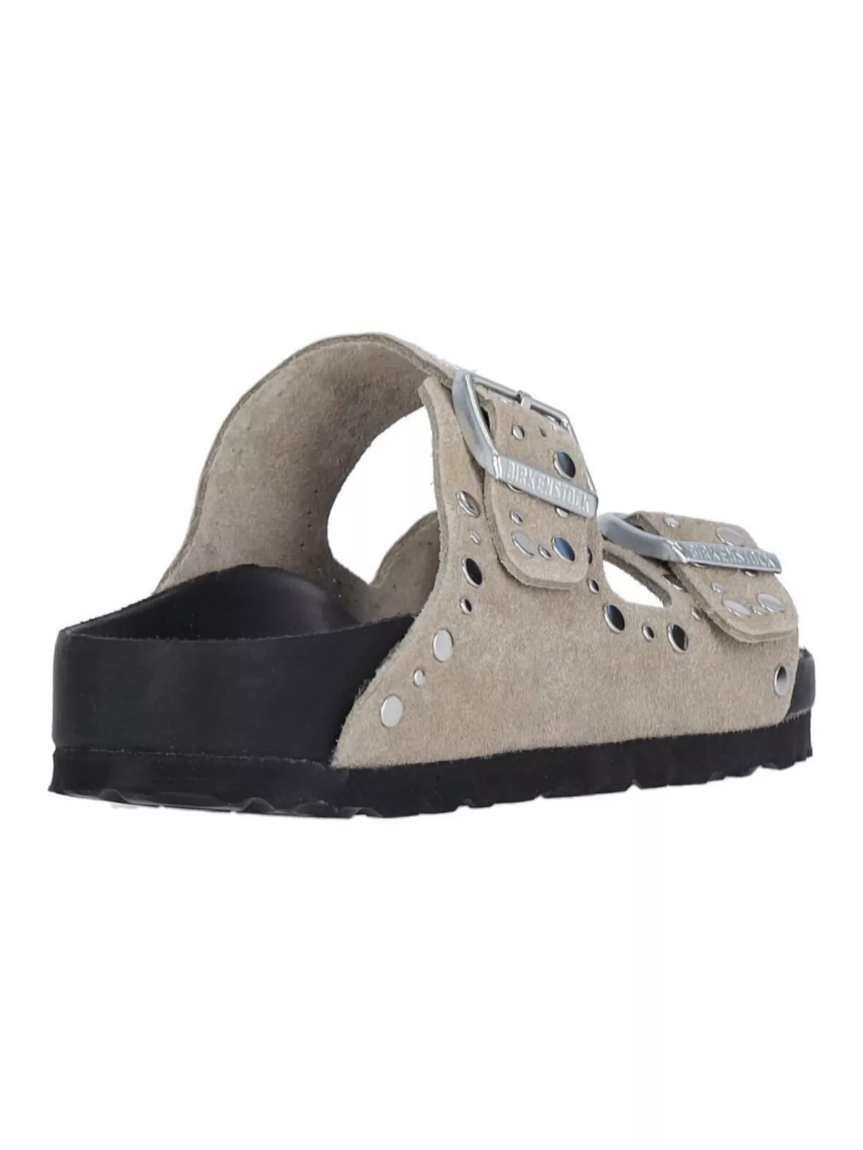 Birkenstock Studded Heeled Sandals Flat Sole