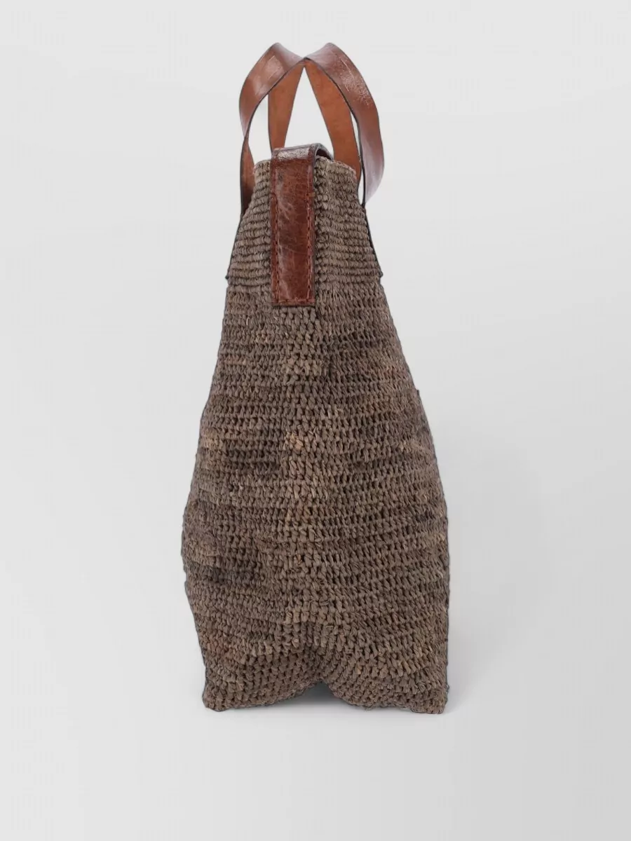 Ibeliv Raffia Shoulder Bag