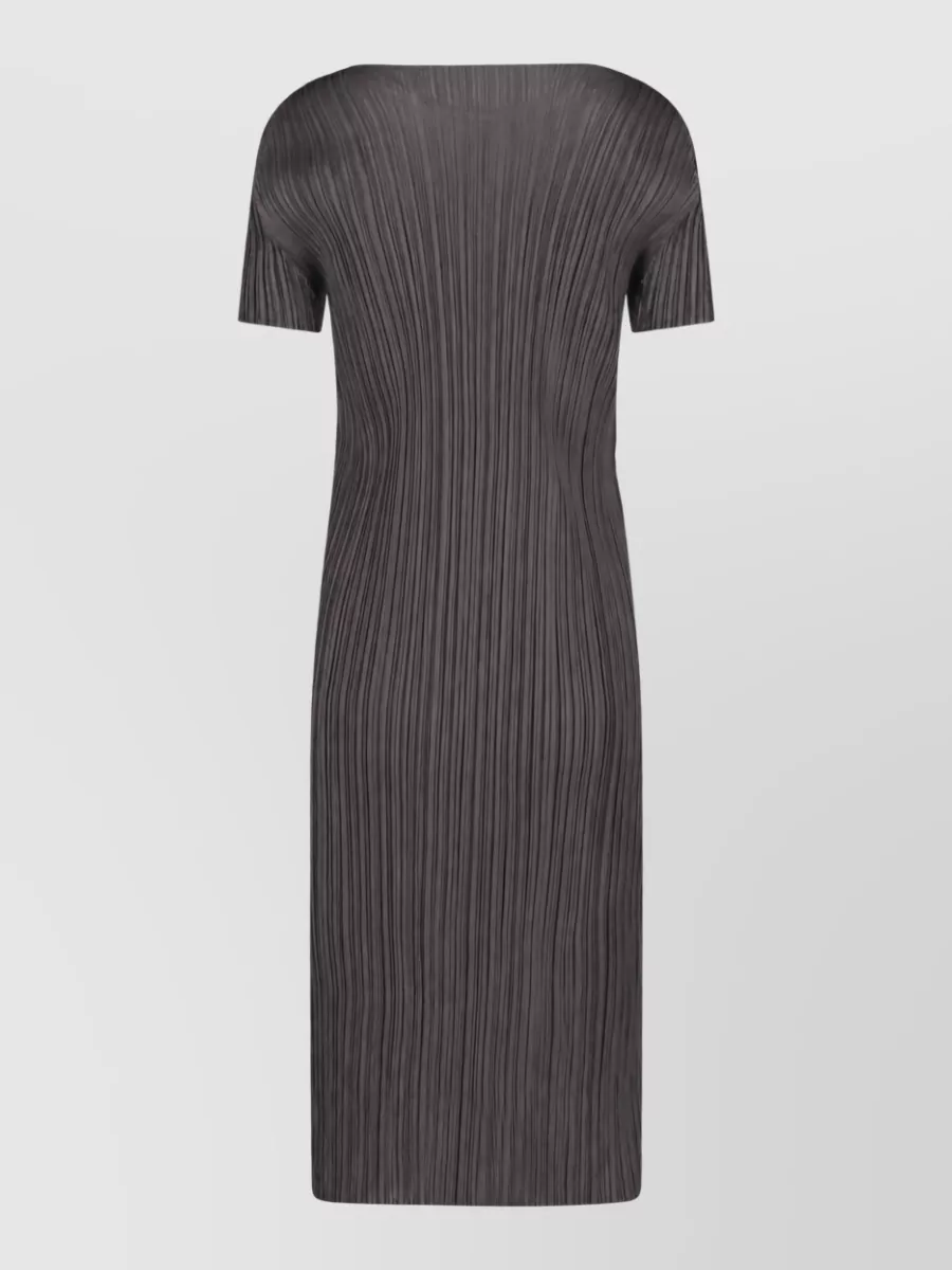 Pleats Please Issey Miyake Knee-Length Midi Dress