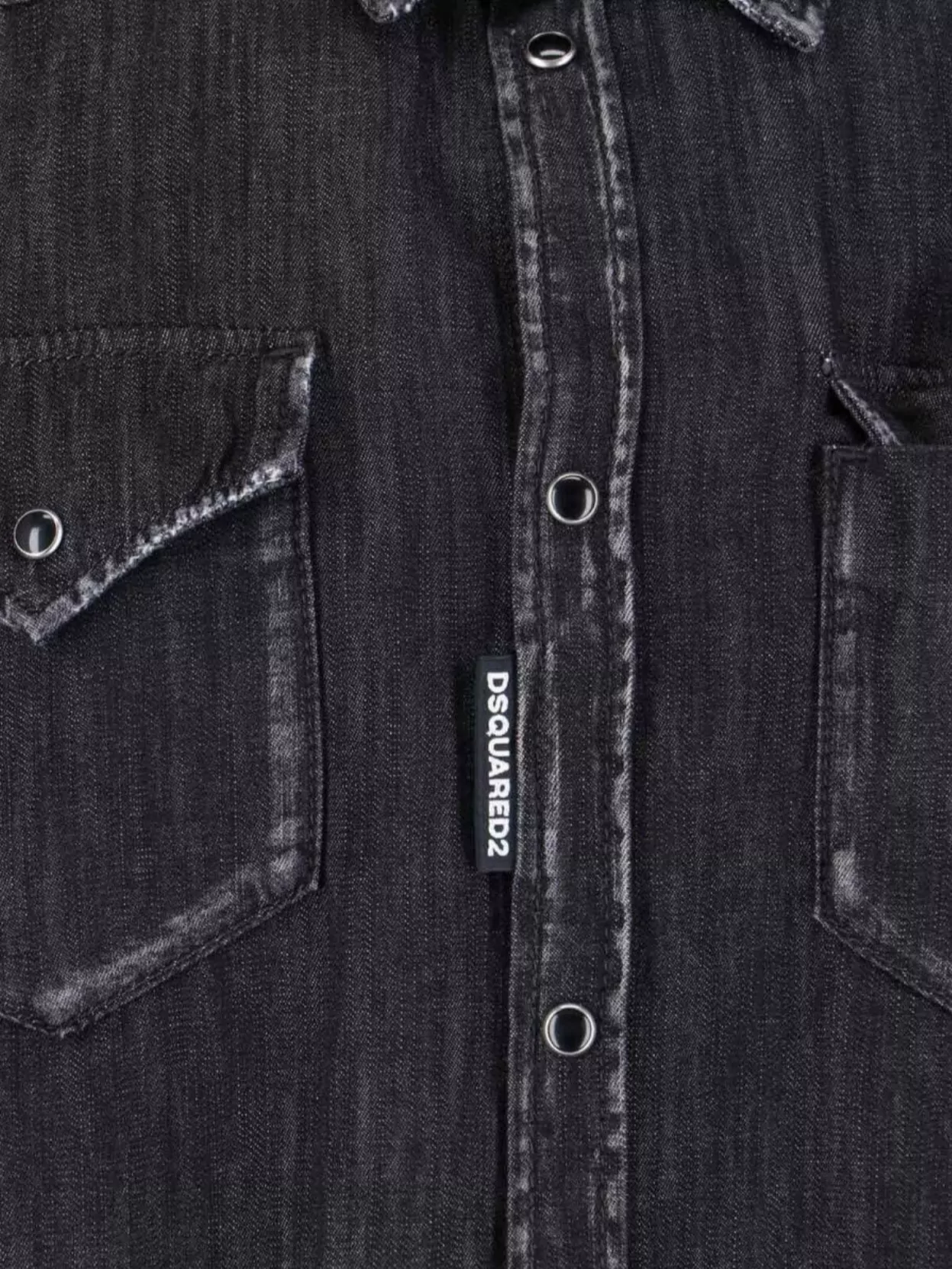 Dsquared2 Collared Shirt With Pockets And Long Sleeves In Multi