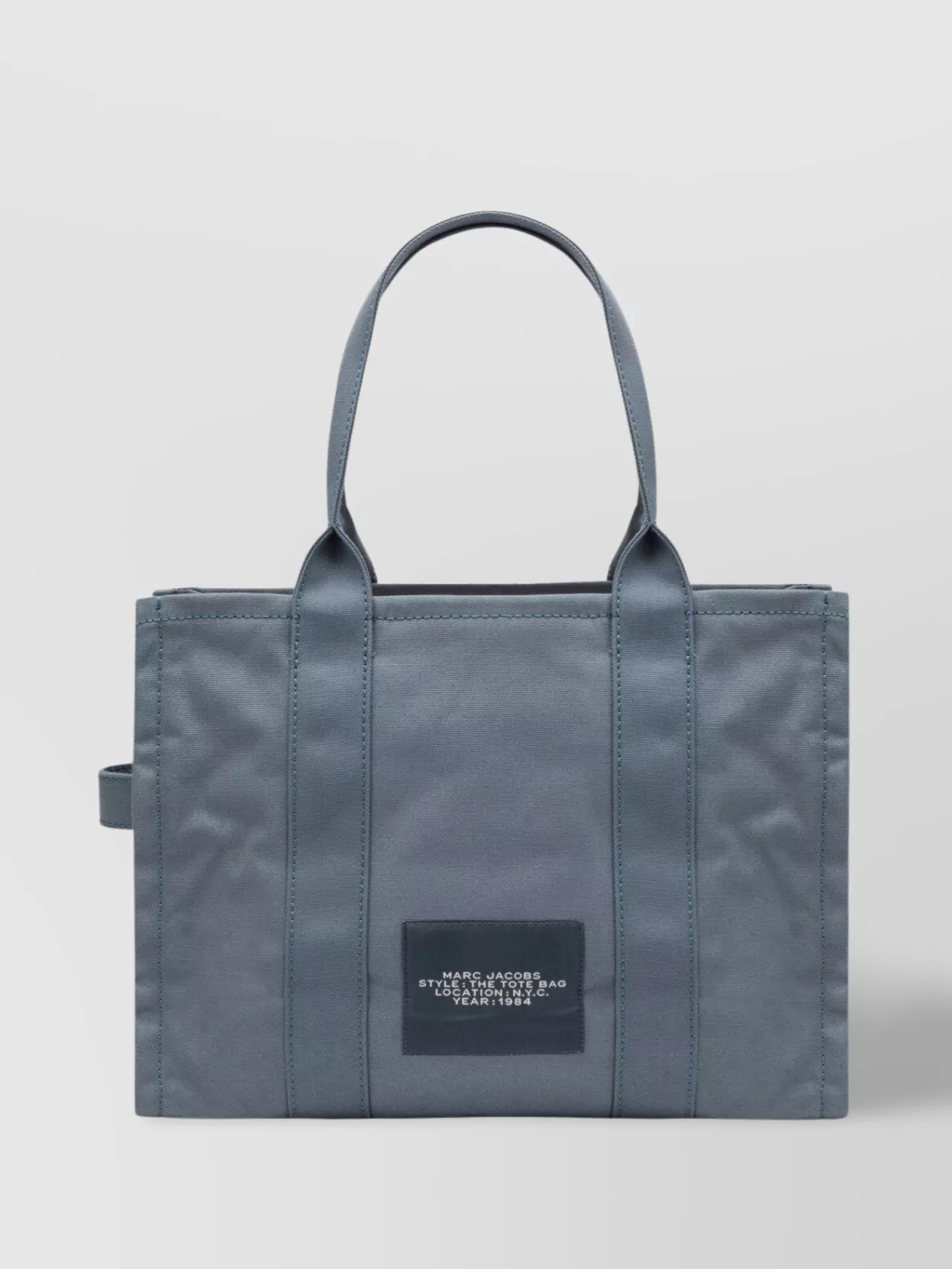 Marc Jacobs Oversized Canvas Tote Bag In Blue