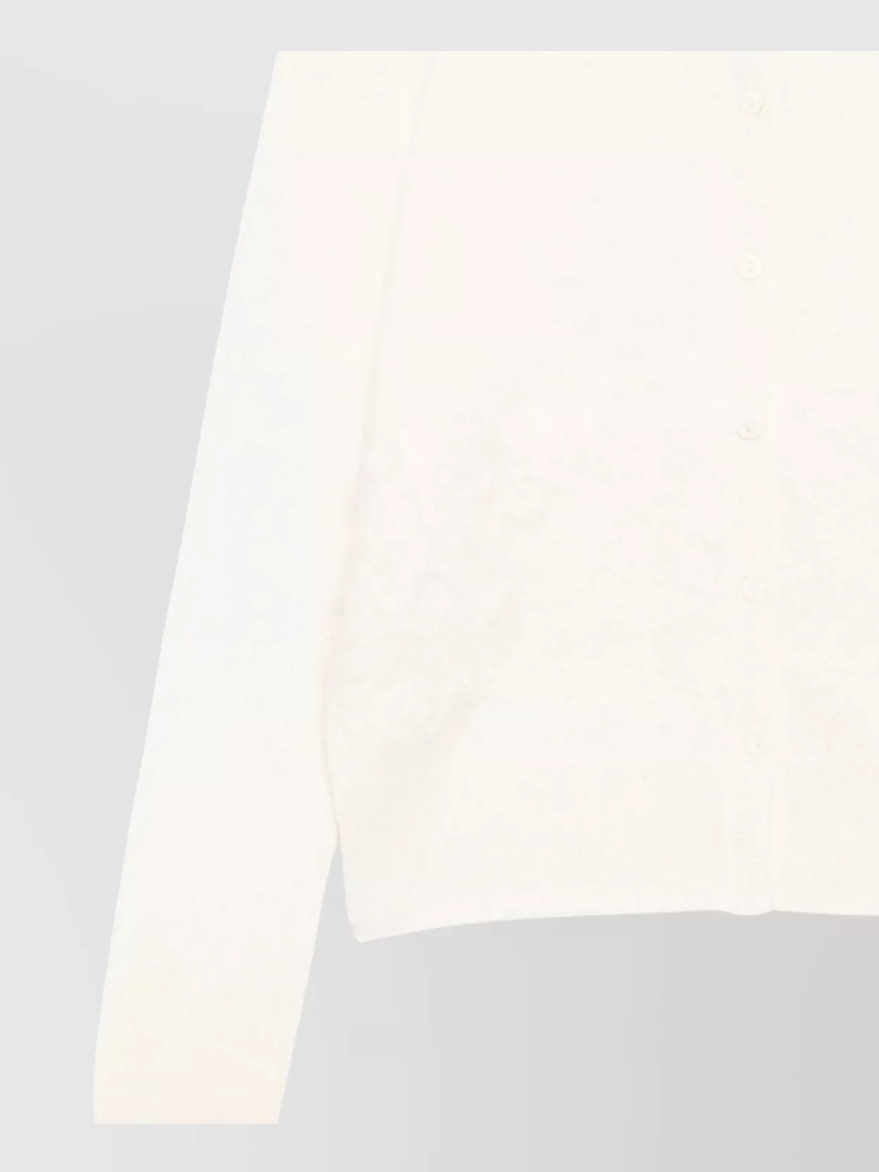 Ermanno Firenze Long Sleeve Cardigan Lace Detailing