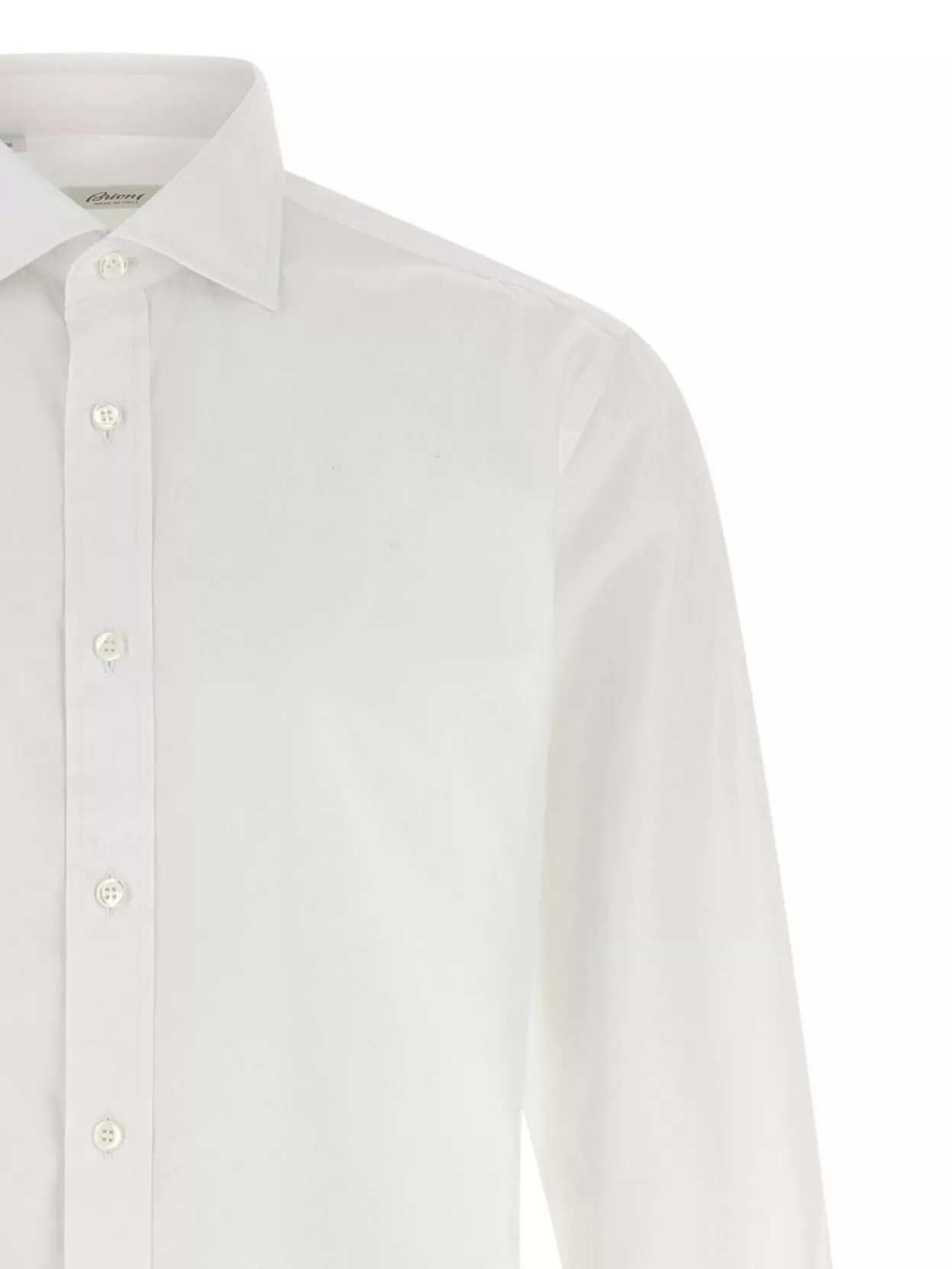 Brioni Trevi Mark Long Sleeve Shirt With Collar
